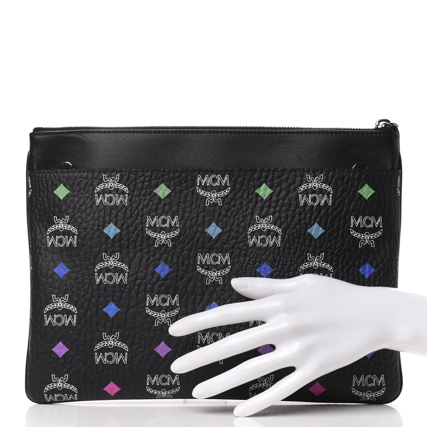 Skyoptic Visetos Crossbody Pouch Spectrum Diamond Black