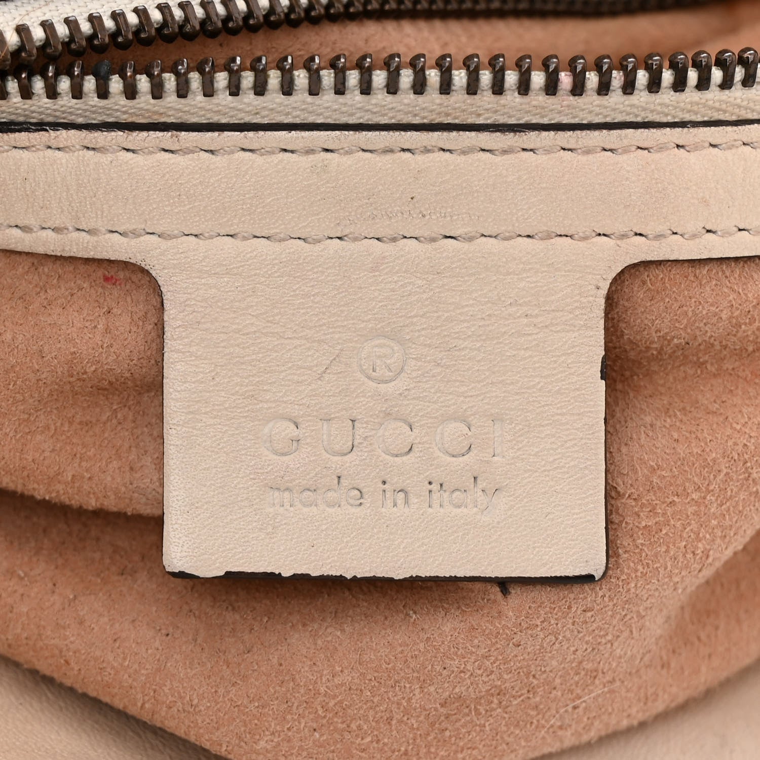 Gucci Calfskin Matelasse Medium GG Marmont Shoulder Tote Bag White 7 of 18