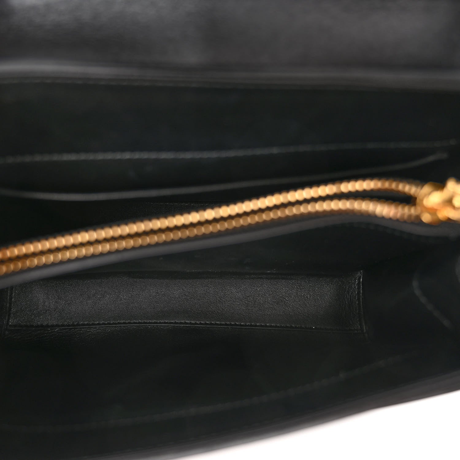 Celine Satinated Calfskin Small 16 Top Handle Bag Black 5 of 11