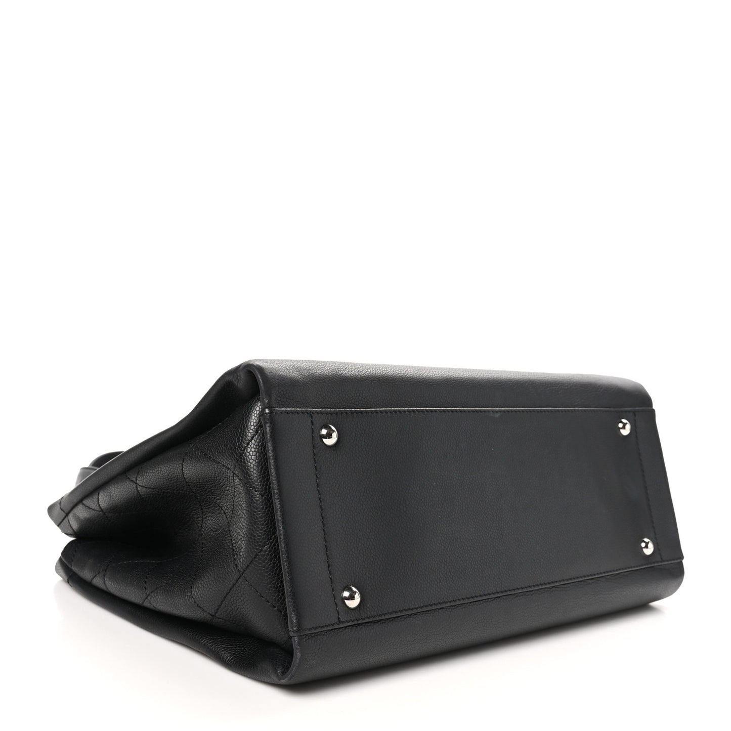 Caviar Executive Cerf Shopper Tote Black