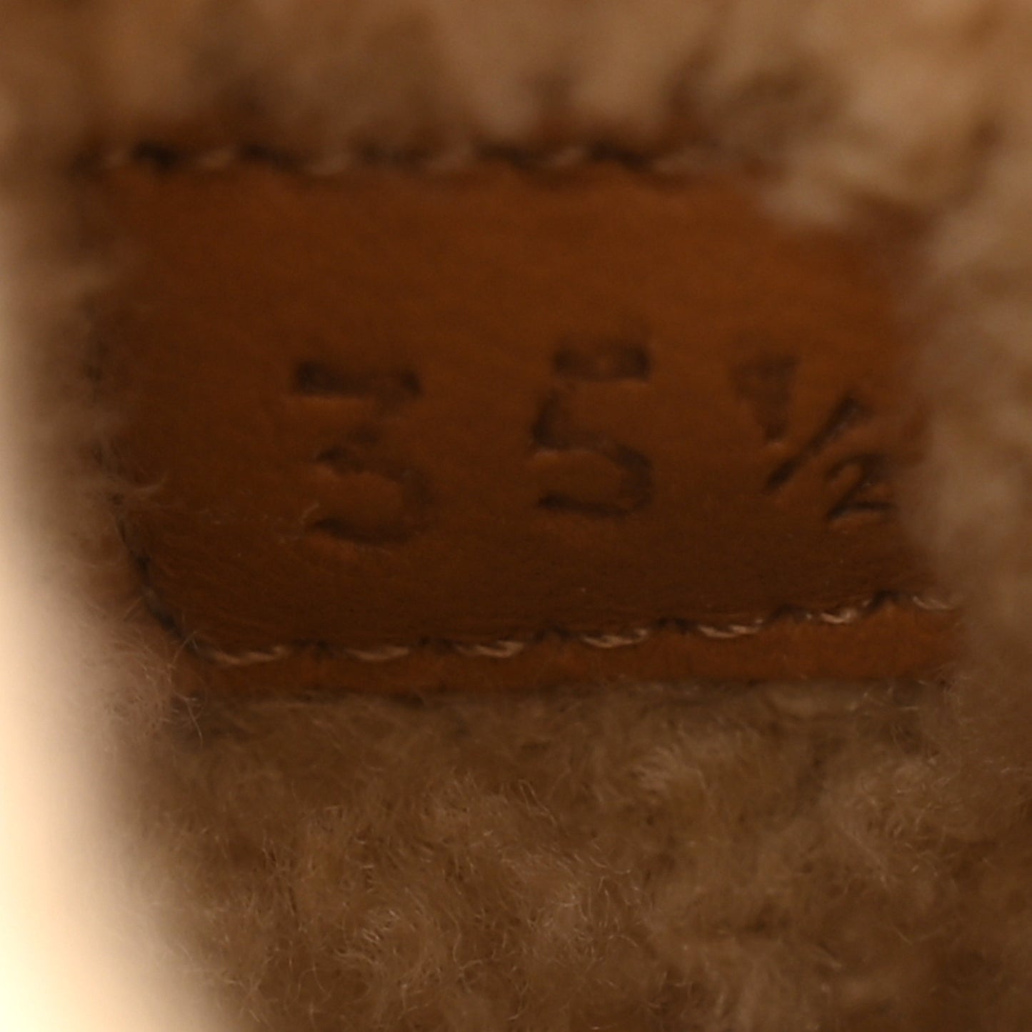 Covered Wool GG Monogram Womens Fria Horsebit Ankle Boots 35.5 Blue Red Butterscotch