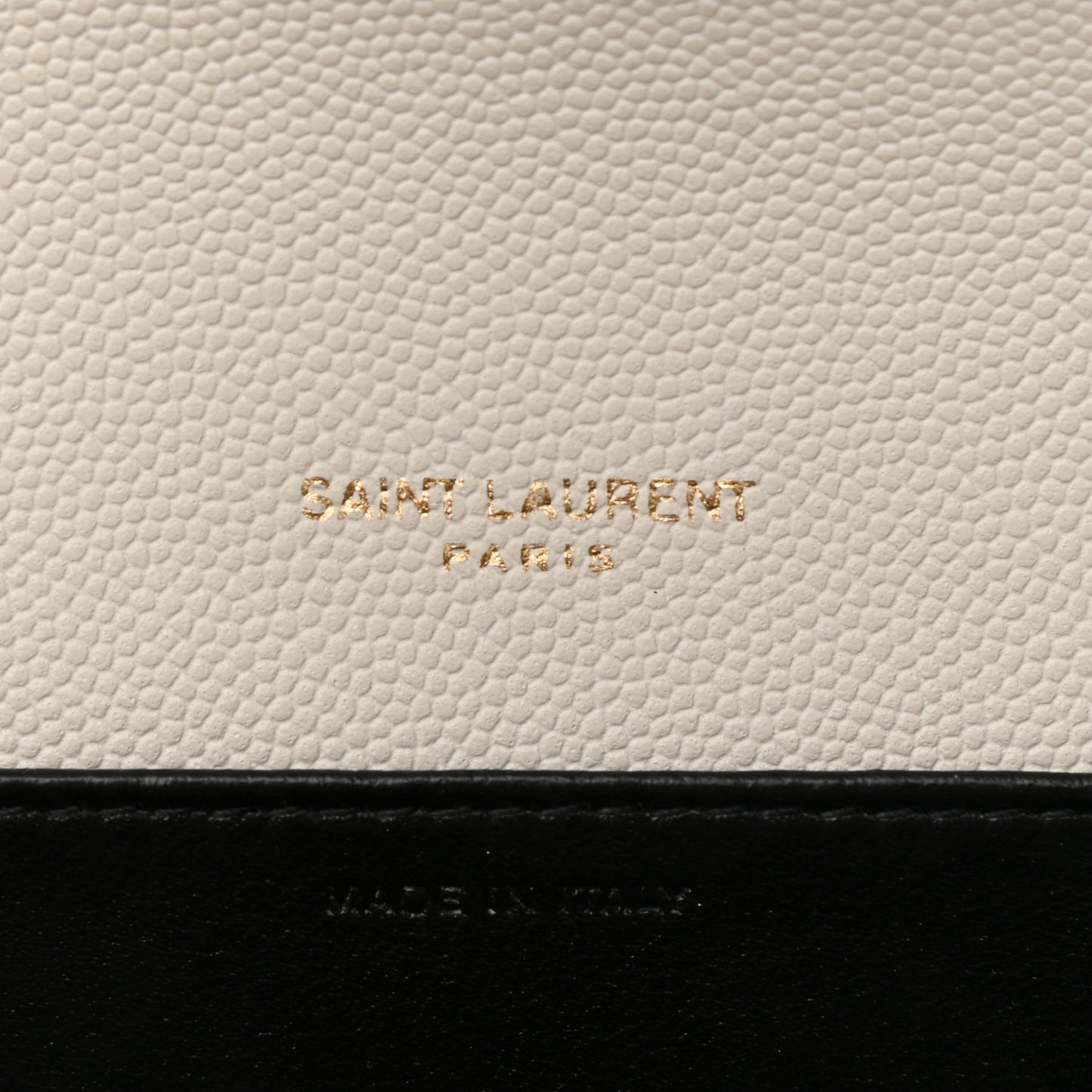 Grain De Poudre Monogram Uptown Chain Wallet Crema Soft
