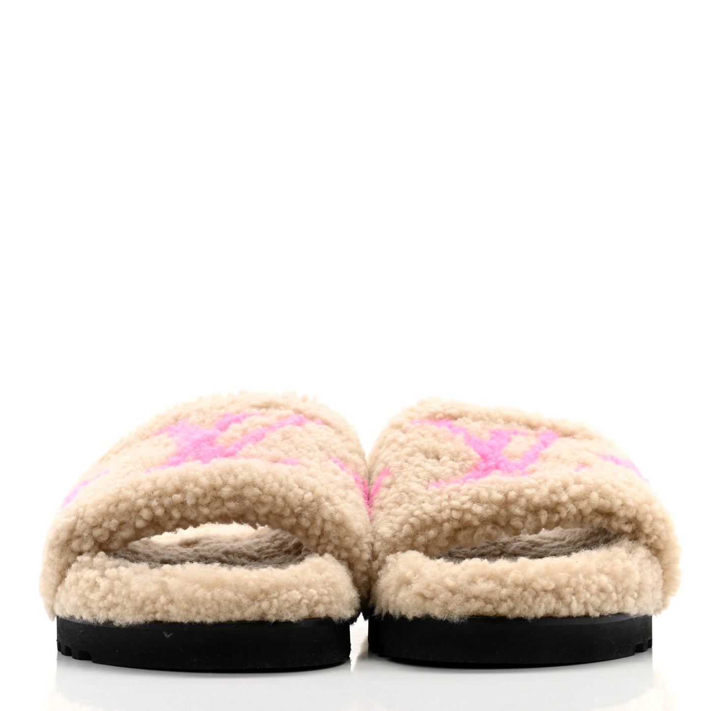 Shearling Paseo Flat Comfort Mule 41 Beige