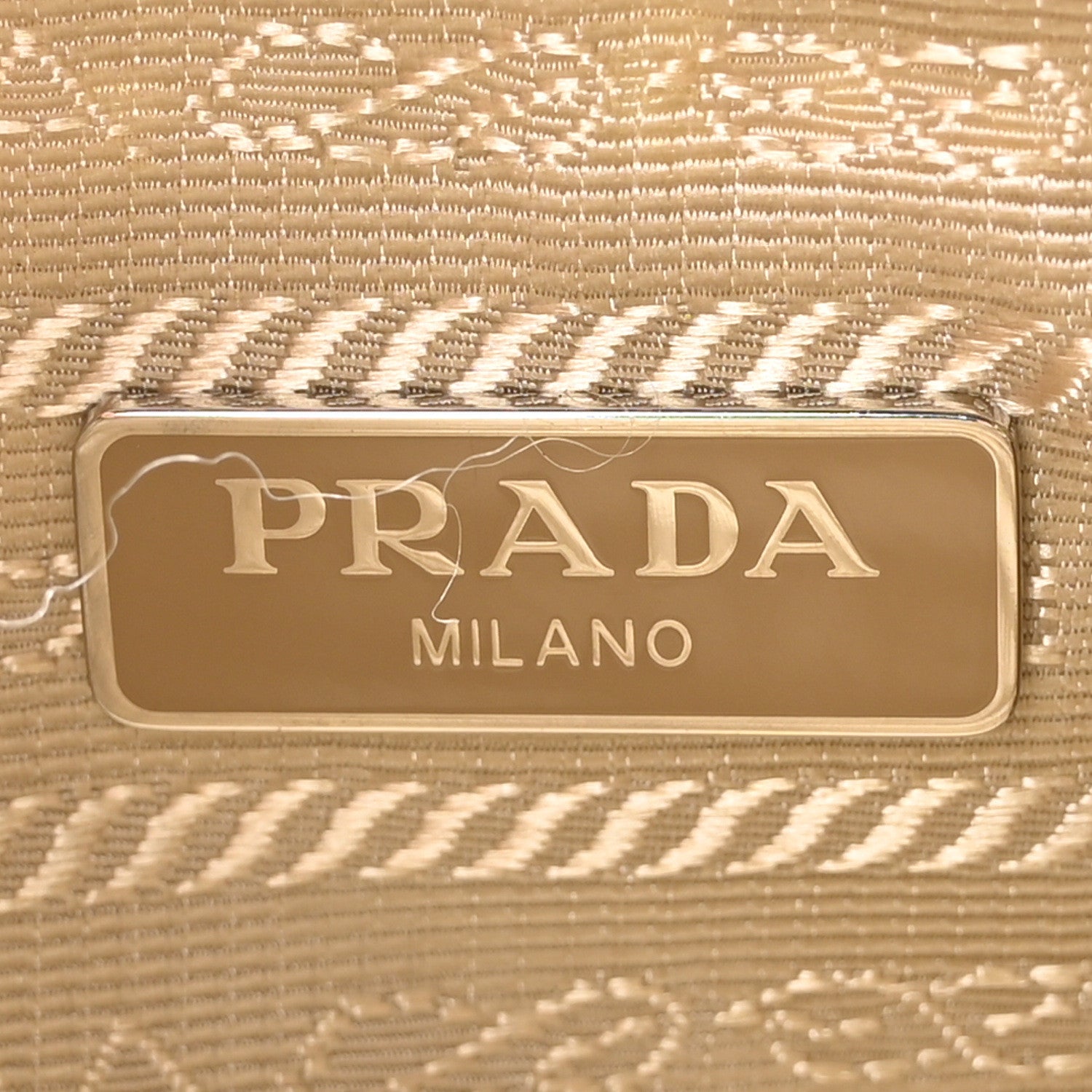 Prada Yarn Raffia Effect Crochet Embroidered Mini Re-Edition Shoulder Bag Cedro 6 of 11