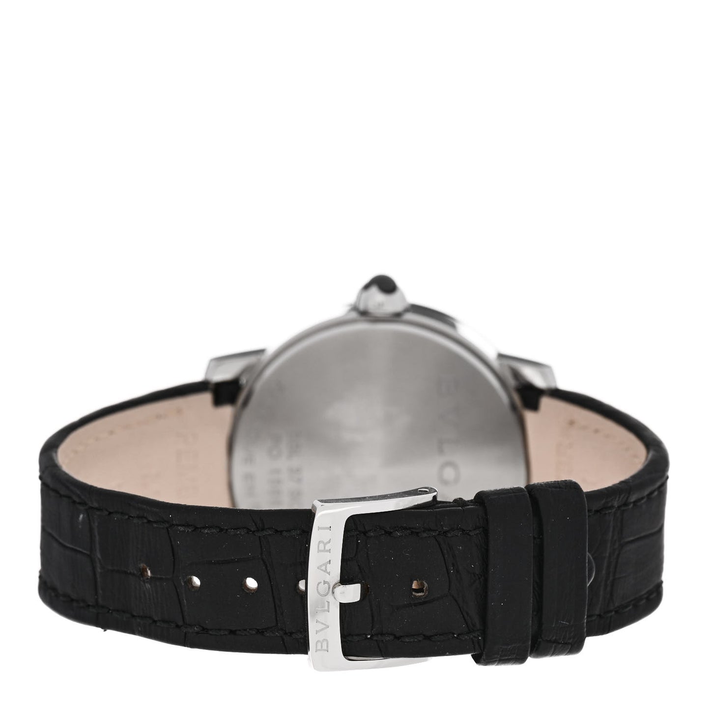 Stainless Steel Alligator Diamond 37mm Automatic Watch Black