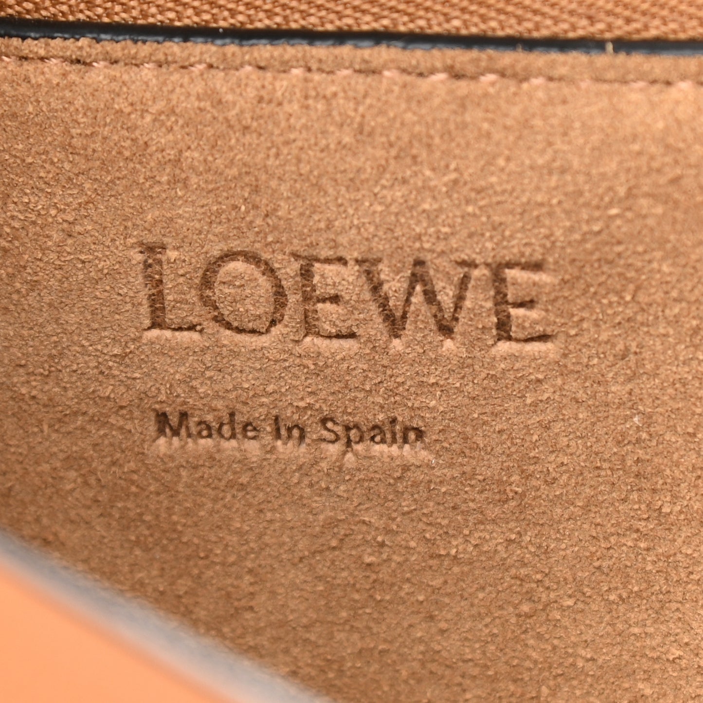 Grained Calfskin Gate Crossbody Bag Caramel Pecan