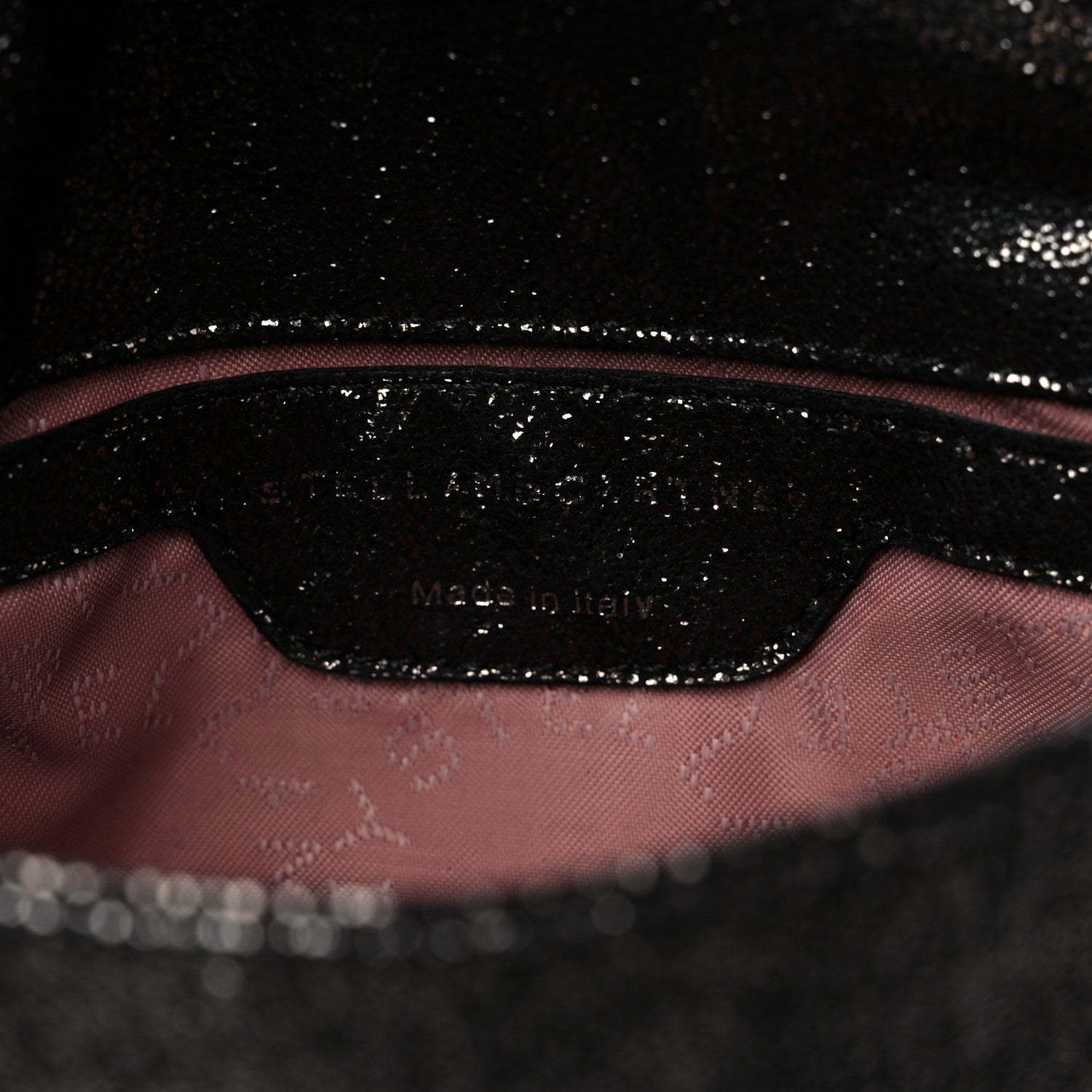 Stella McCartney Chamois Shiny Dotted Falabella Crossbody Bag Ruthenium 6 of 10
