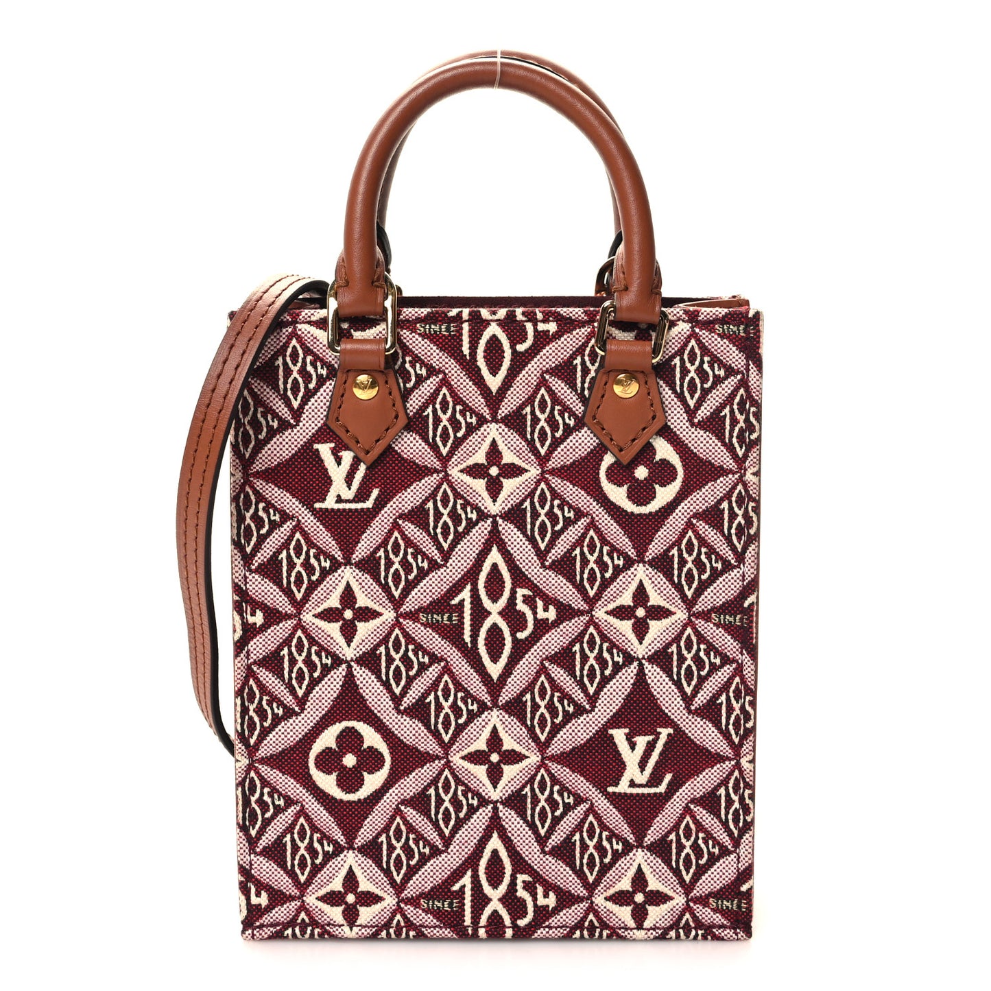 Jacquard Since 1854 Petit Sac Plat Bordeaux
