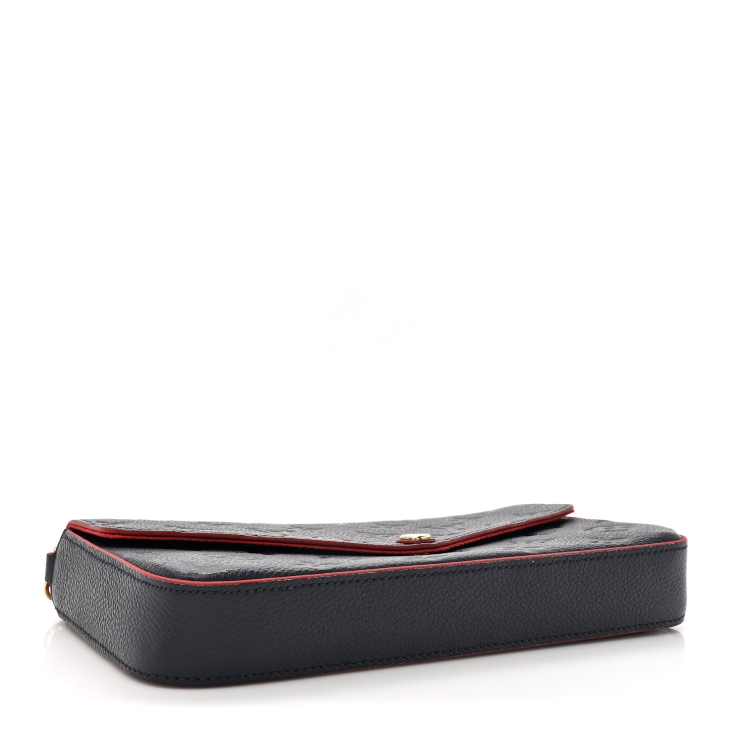 Empreinte Pochette Felicie Chain Wallet Marine Rouge