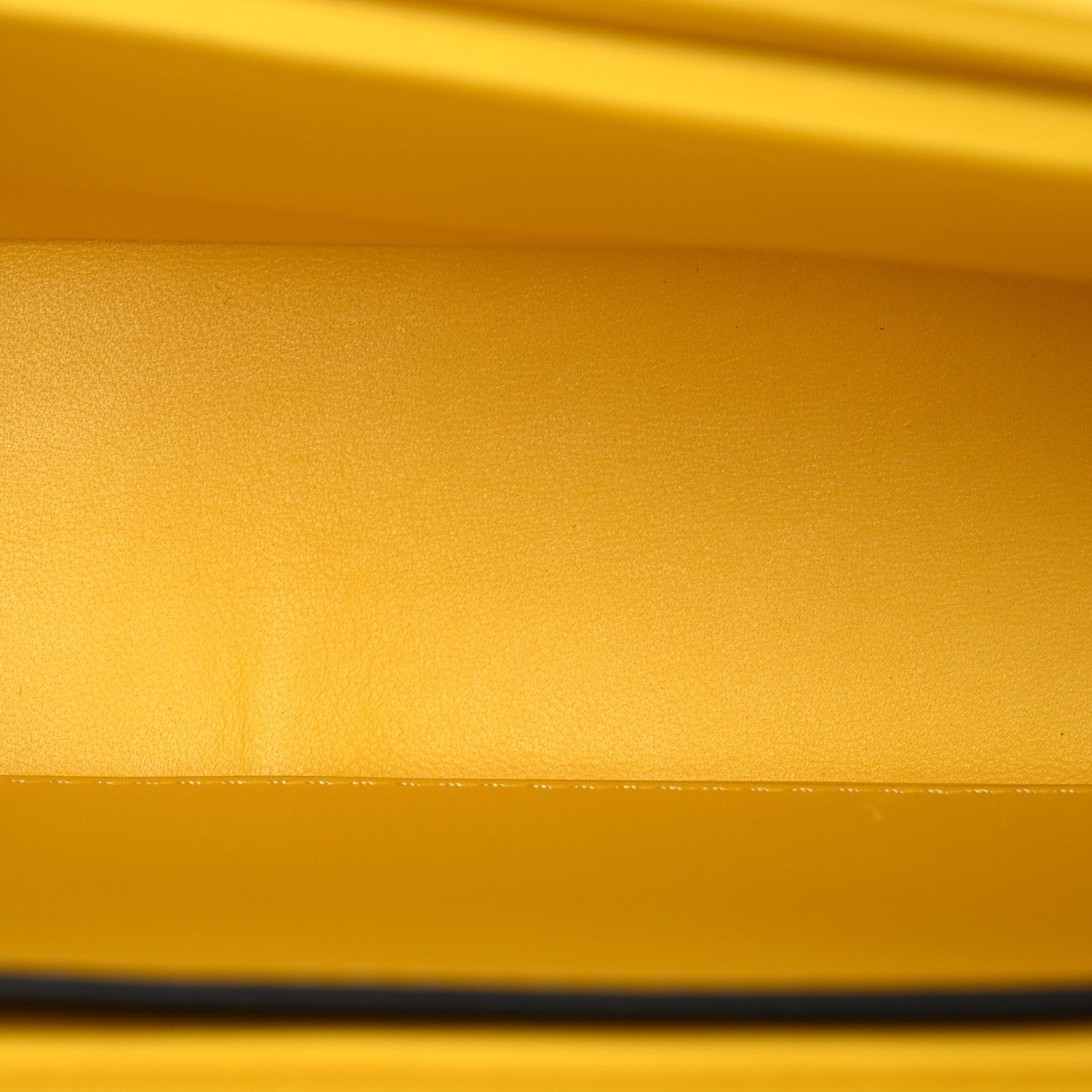 Valentino Garavani Nappa One Stud Chain Clutch Yellow 5 of 15