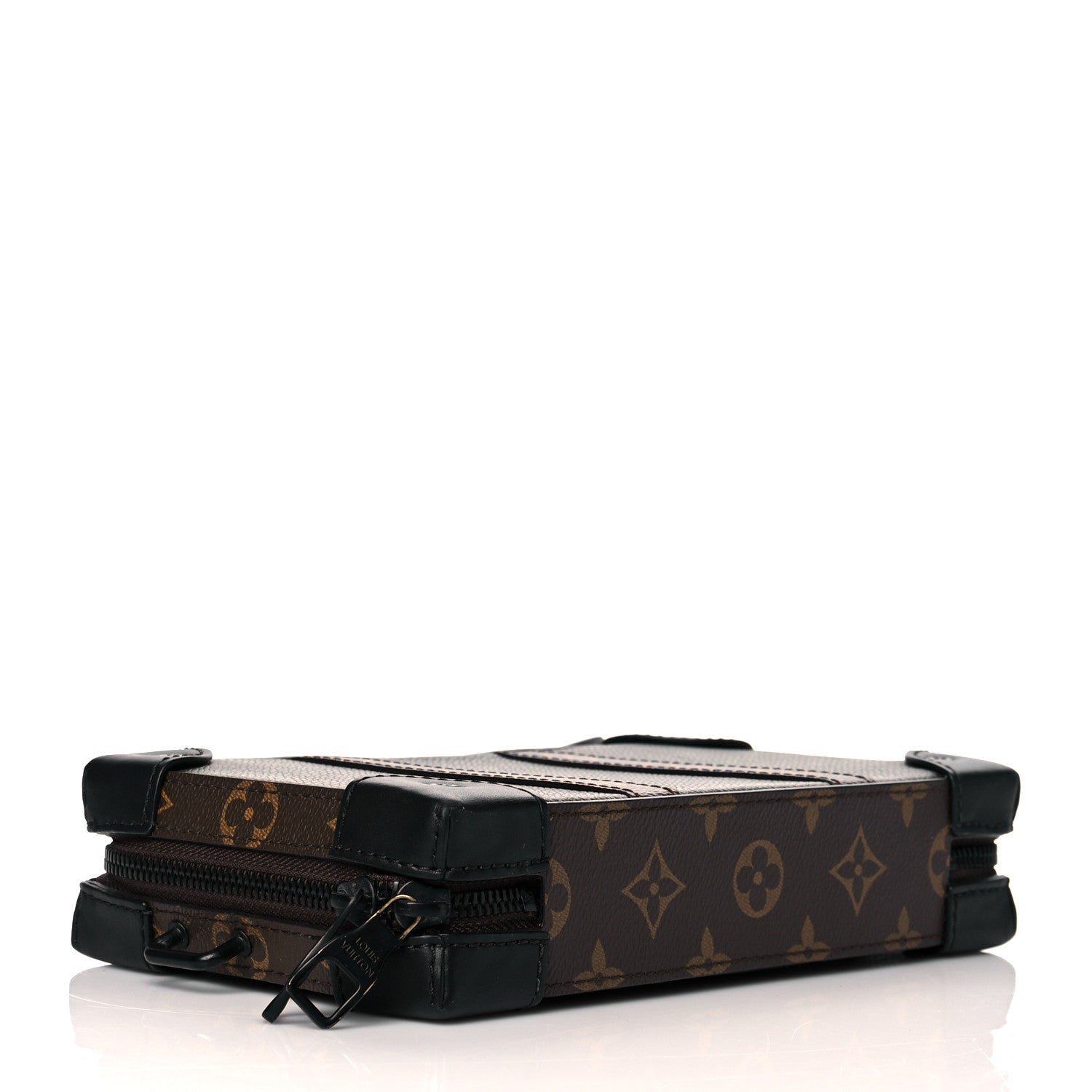 Louis Vuitton Taiga Monogram Soft Trunk Wallet Khaki Green 4 of 9