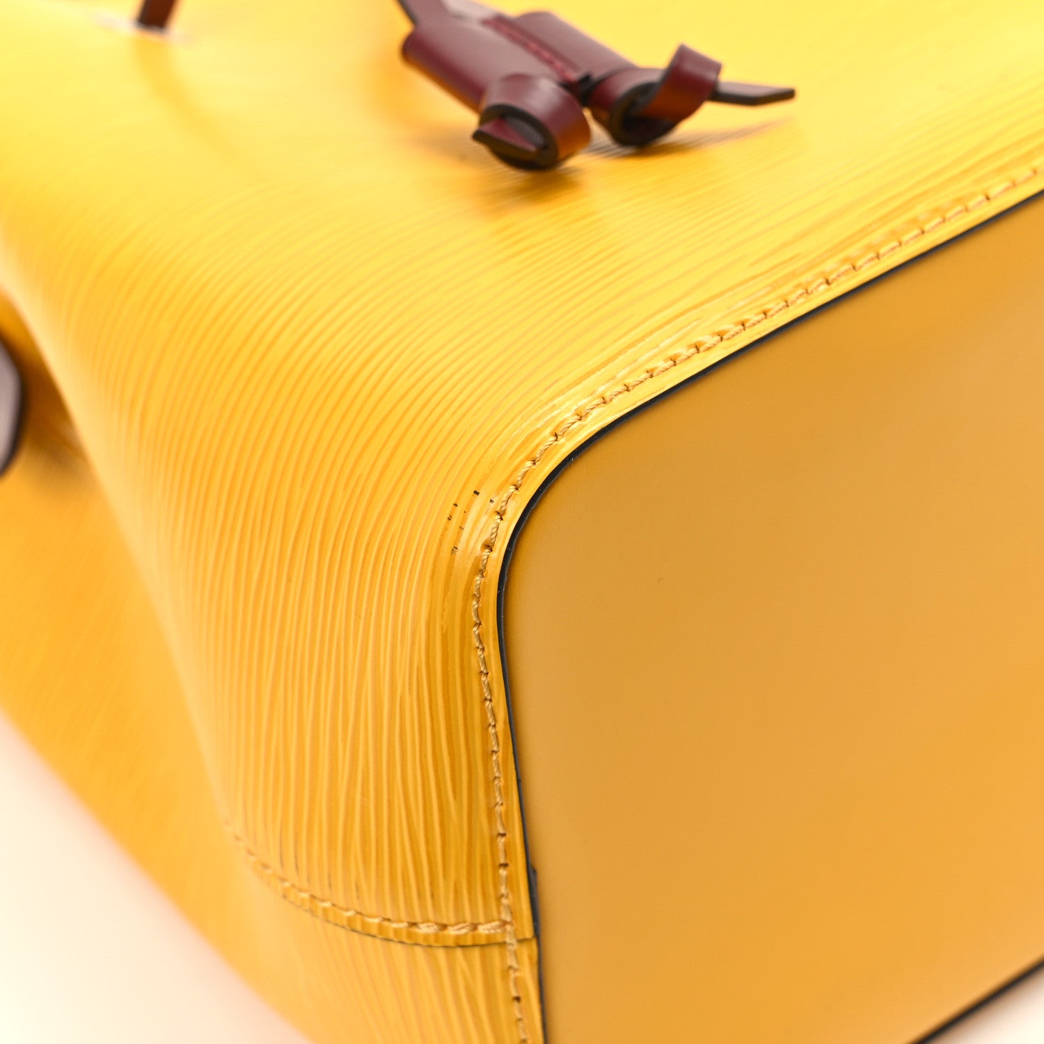 Louis Vuitton Epi Neonoe MM Citron Grenat 11 of 12