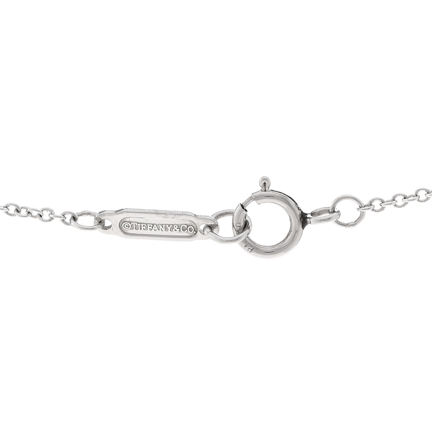 Platinum Diamond .32ctw Circlet Pendant Necklace