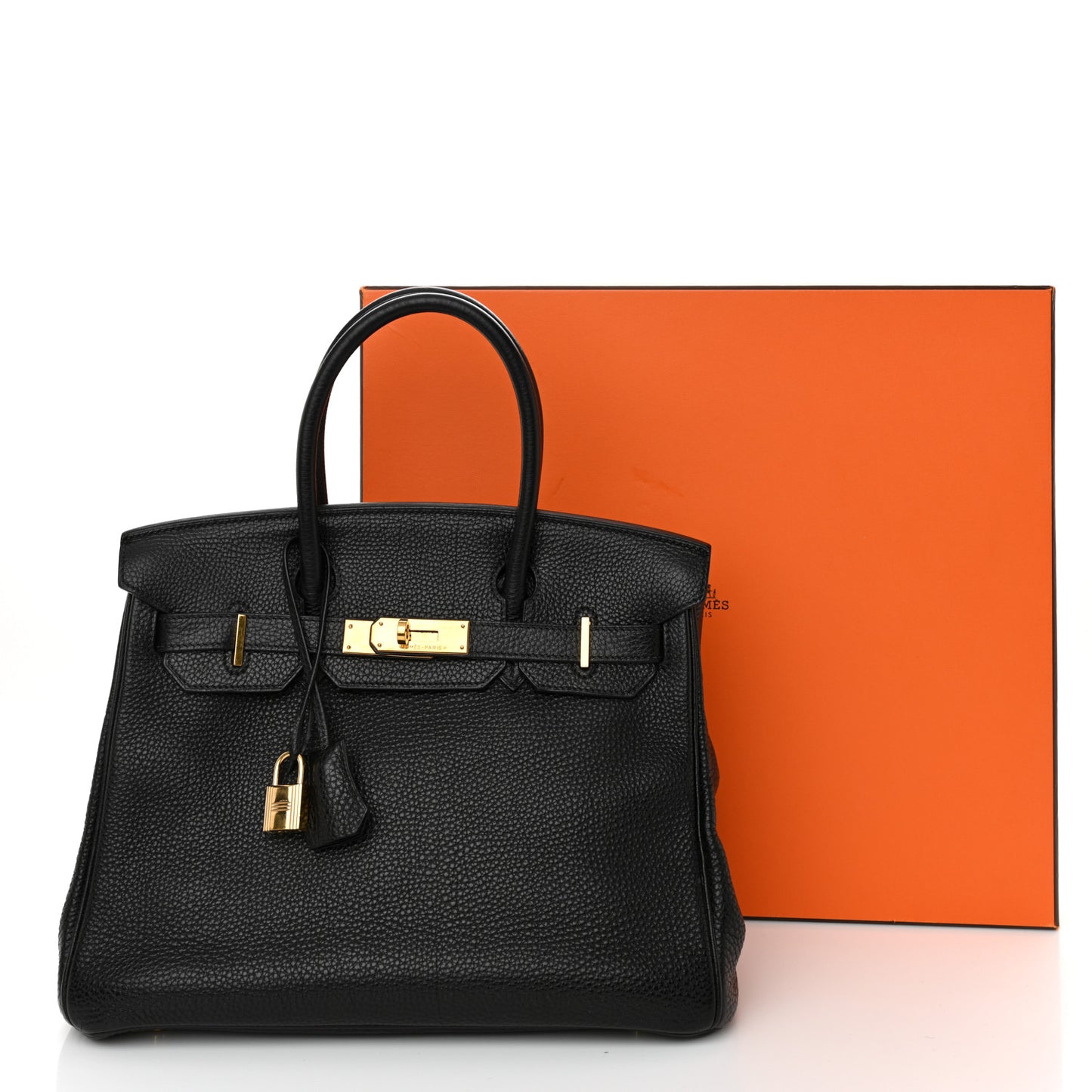 Togo Birkin 30 Black