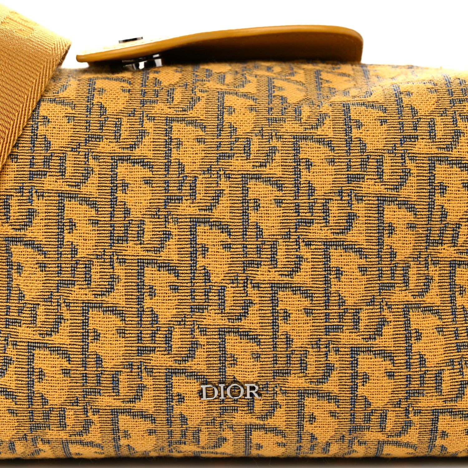 Christian Dior Oblique Lingot 22 Bag Yellow 8 of 11