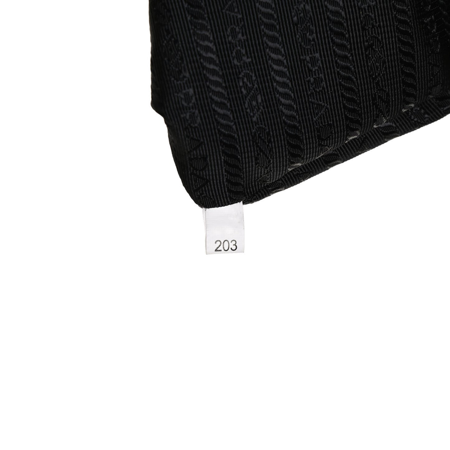 Vitello Phenix Embossed Logo Hobo Black