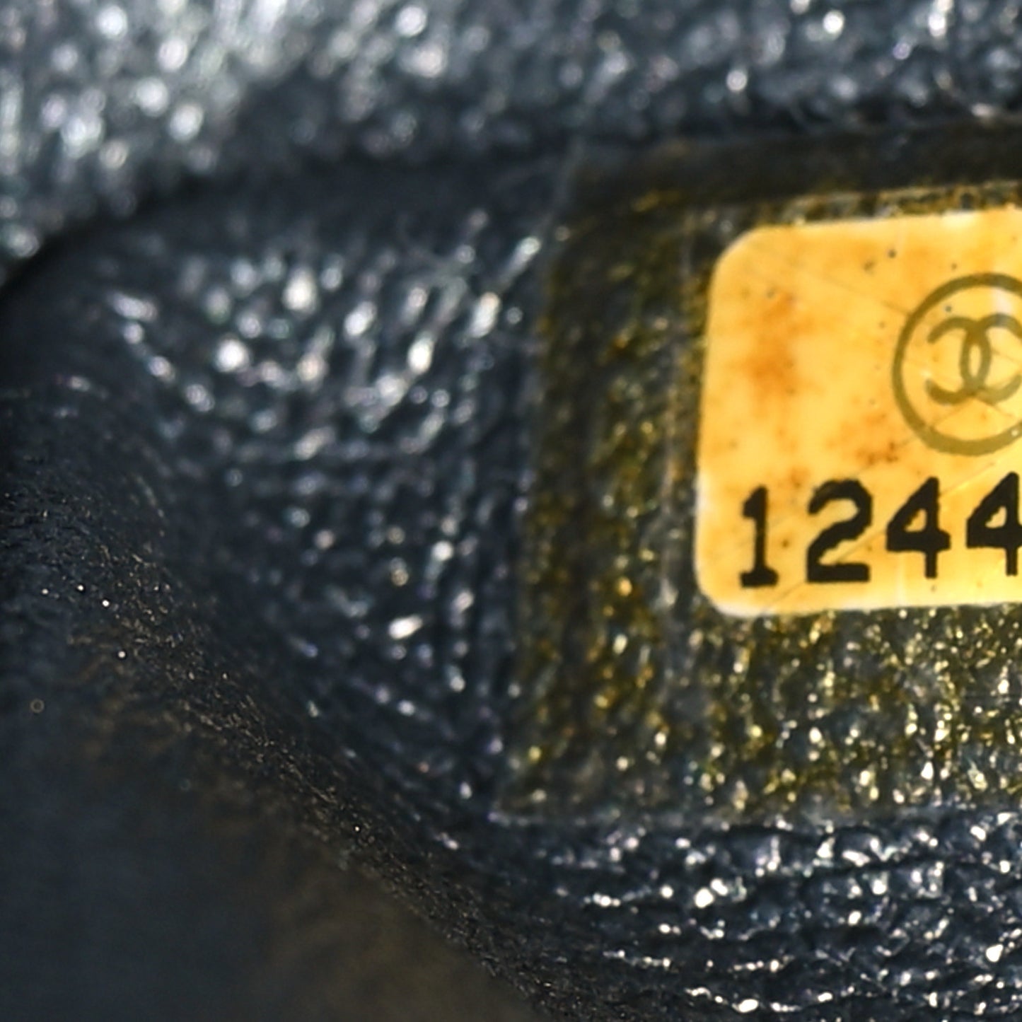 Metallic Aged Calfskin 2.55 Reissue 225 Flap Dark Silver