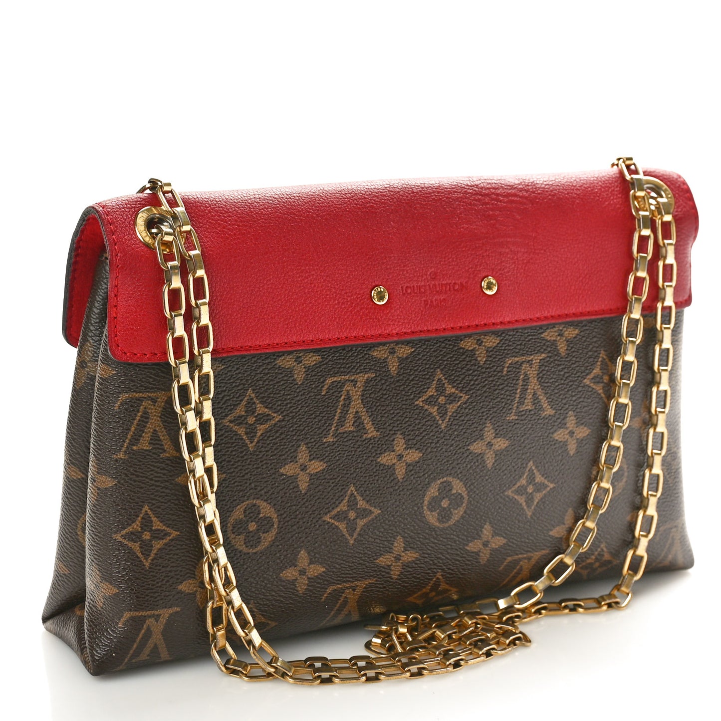 Monogram Pallas Chain Cherry