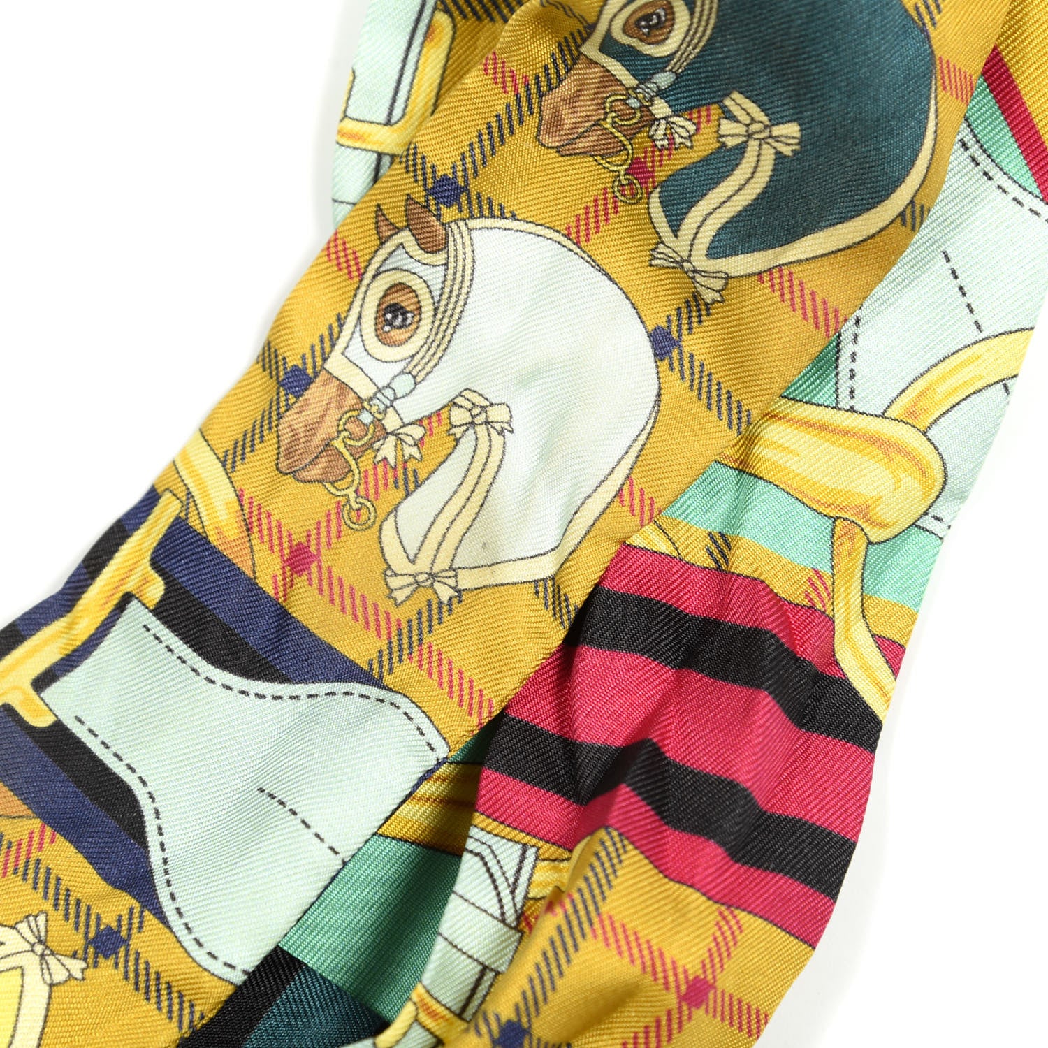 Hermes Silk Tatersale Twilly 6 of 6
