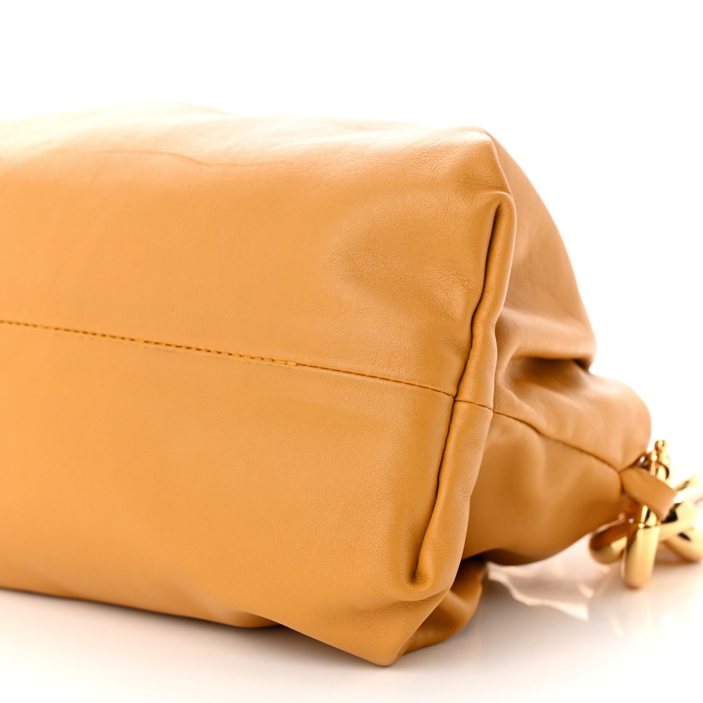 Calfskin The Pouch Chain Ocra