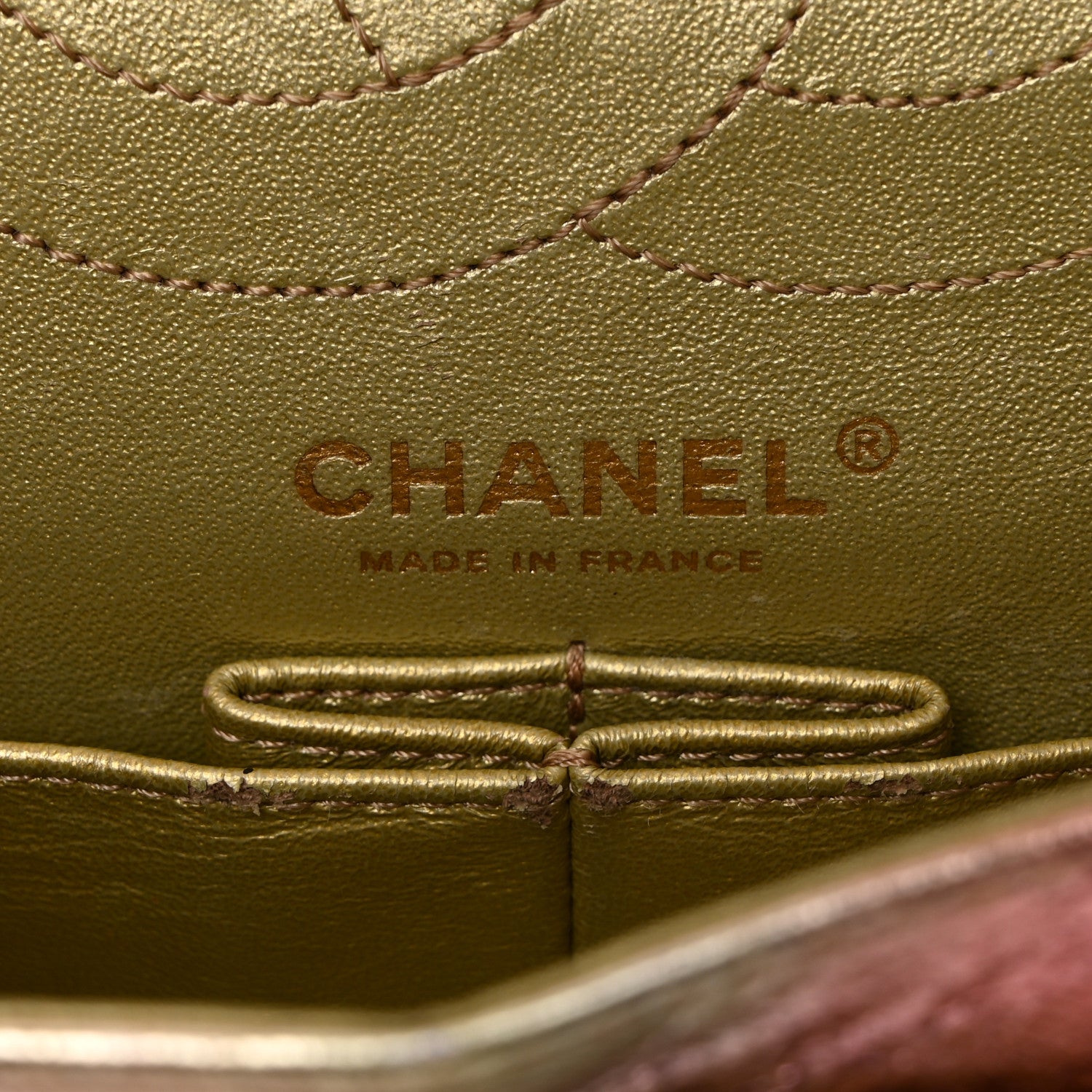 Chanel Metallic Goatskin Quilted 2.55 Reissue 225 Flap Multicolor 6 of 10