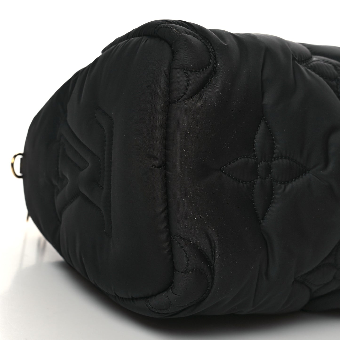 Econyl Mini Monogram Pillow Speedy Bandouliere 25 Black