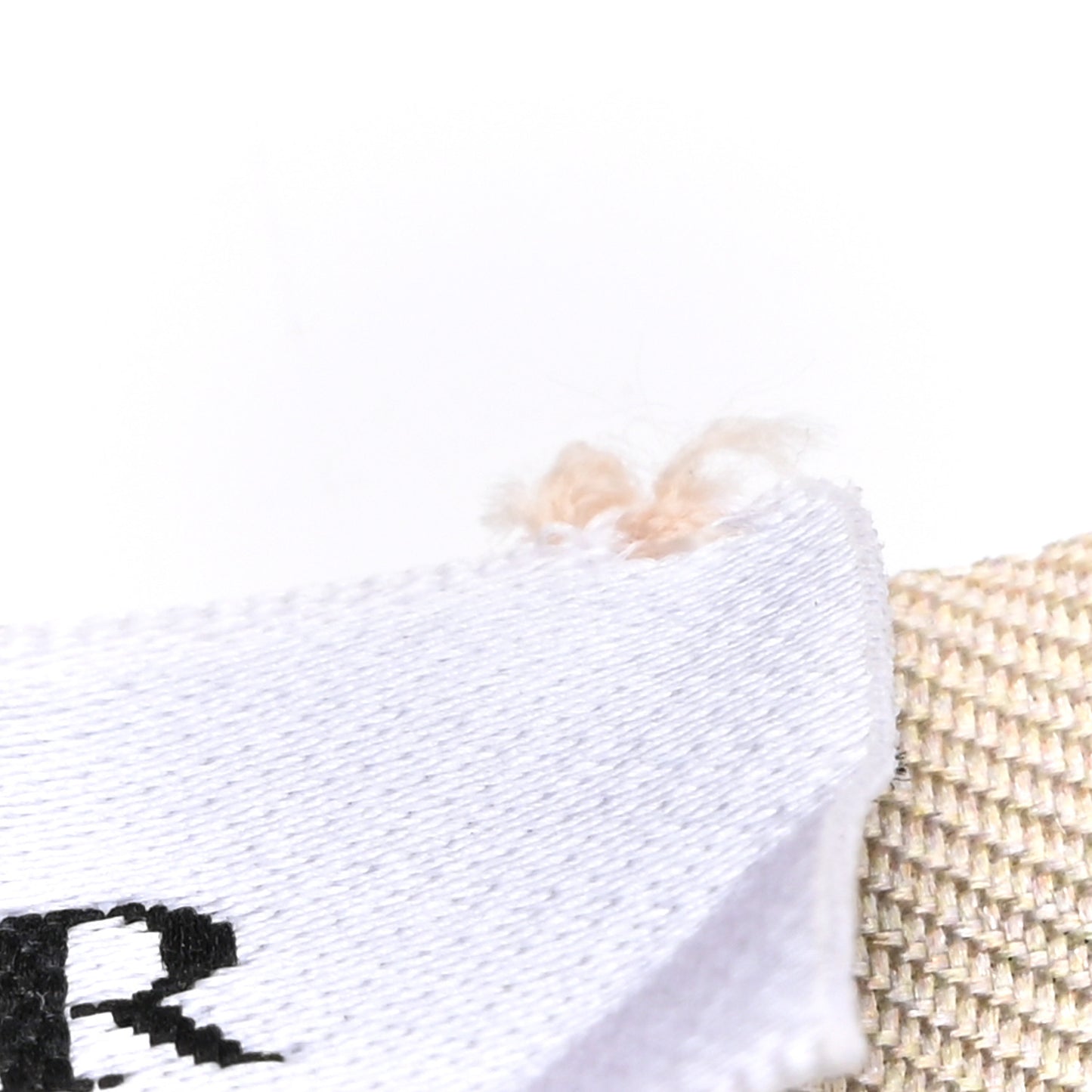 Silk Houndstooth Mitzah Scarf Black White