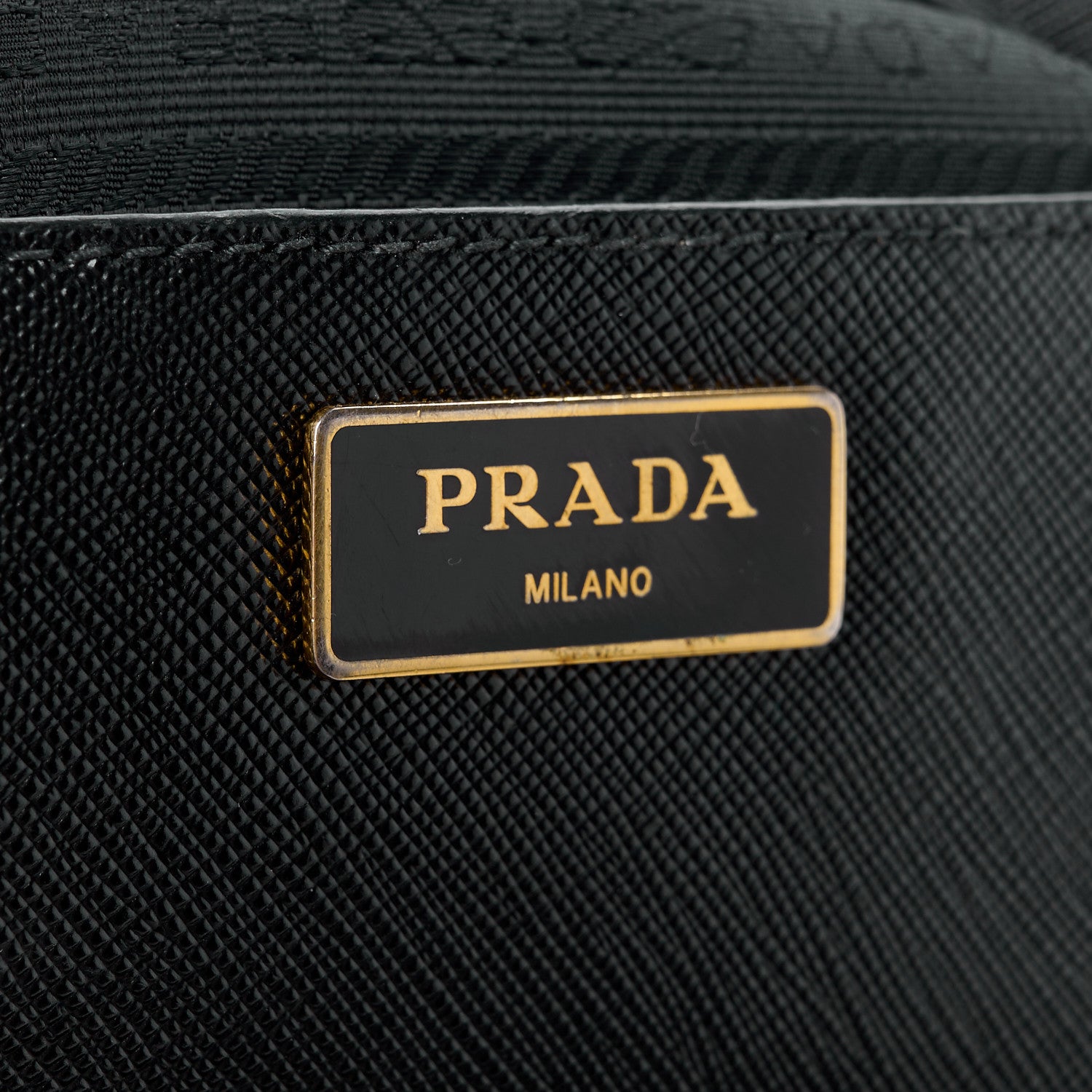 Prada Saffiano Large Galleria Double Zip Tote Black 10 of 14