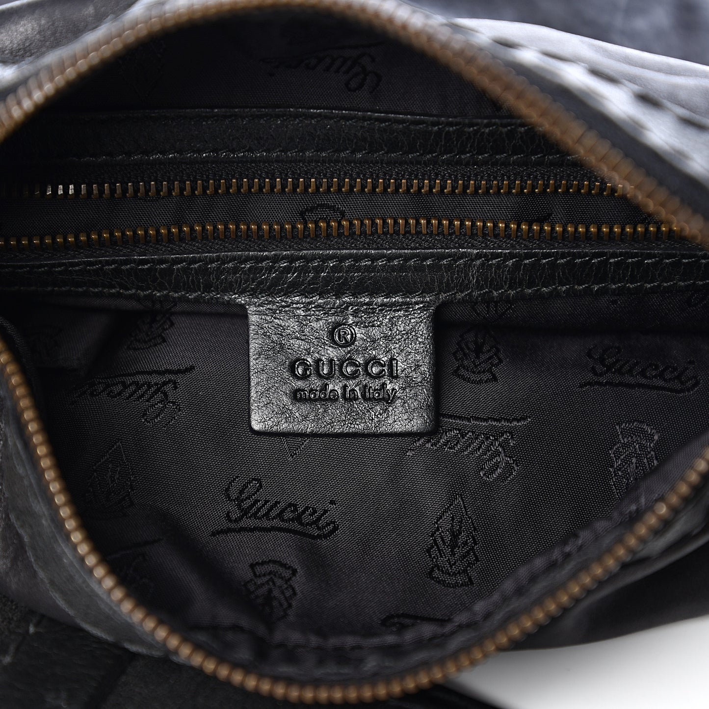 Calfskin Babouska Hobo Black