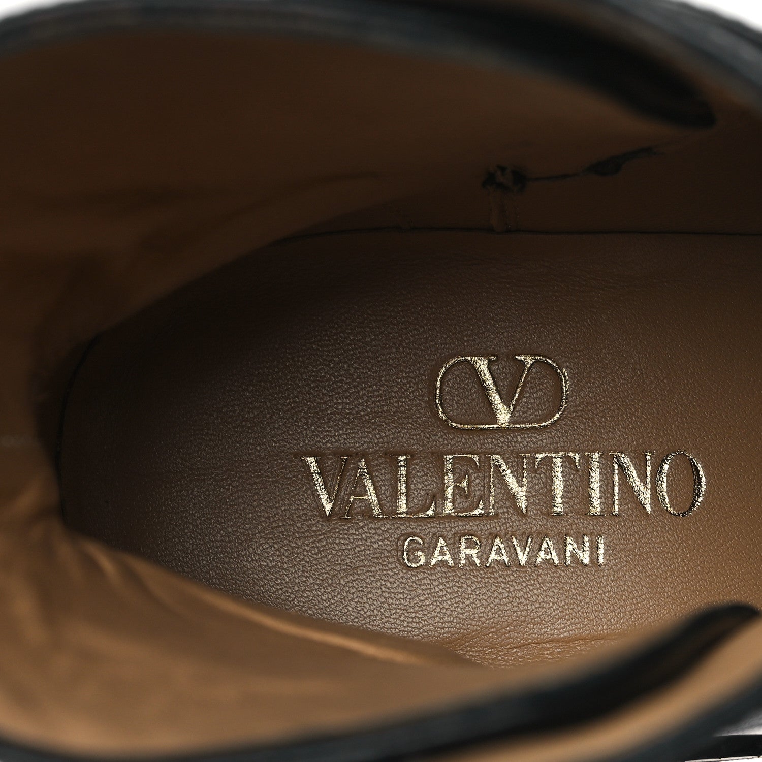 Valentino Garavani Calfskin VLogo Locker 40mm Ankle Boots 36 Black 7 of 9