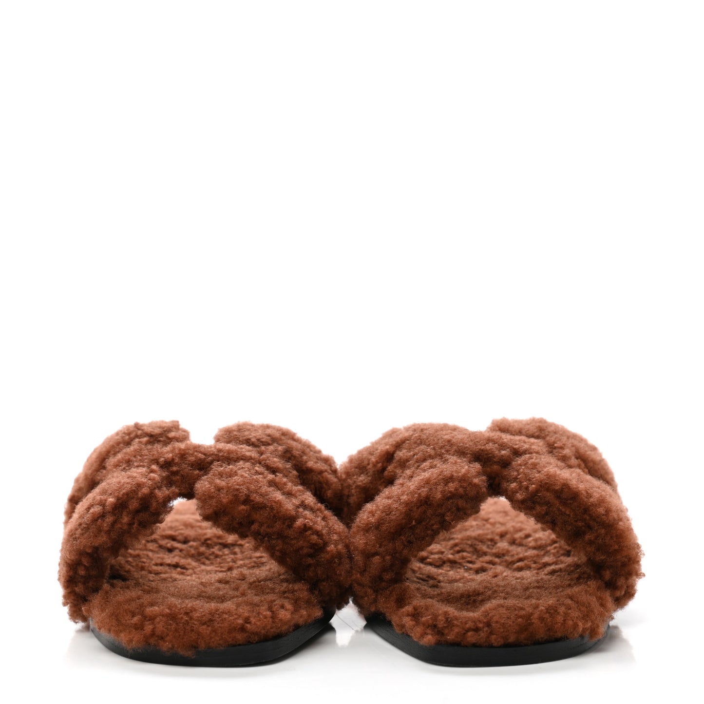 Woolskin Oran Sandals 36 Cognac