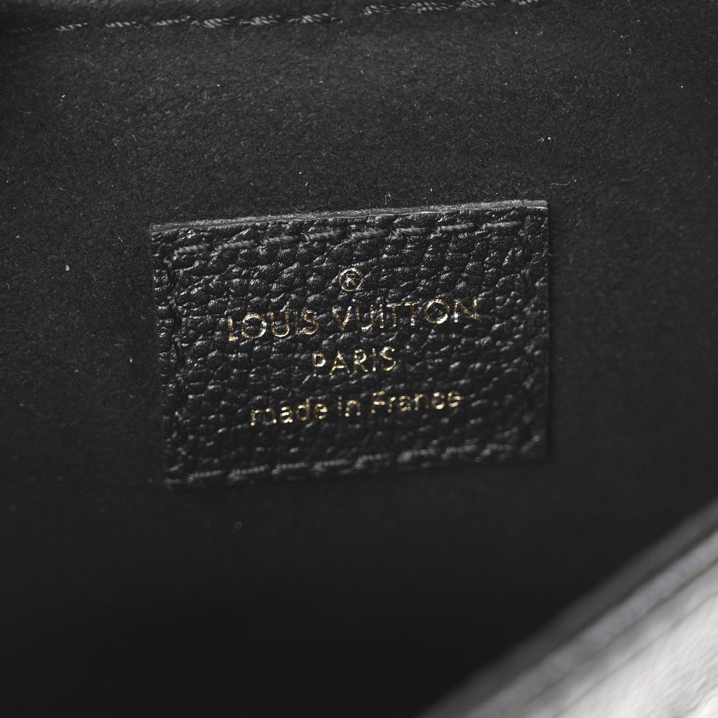 Empreinte Monogram Giant Tiny Backpack Black