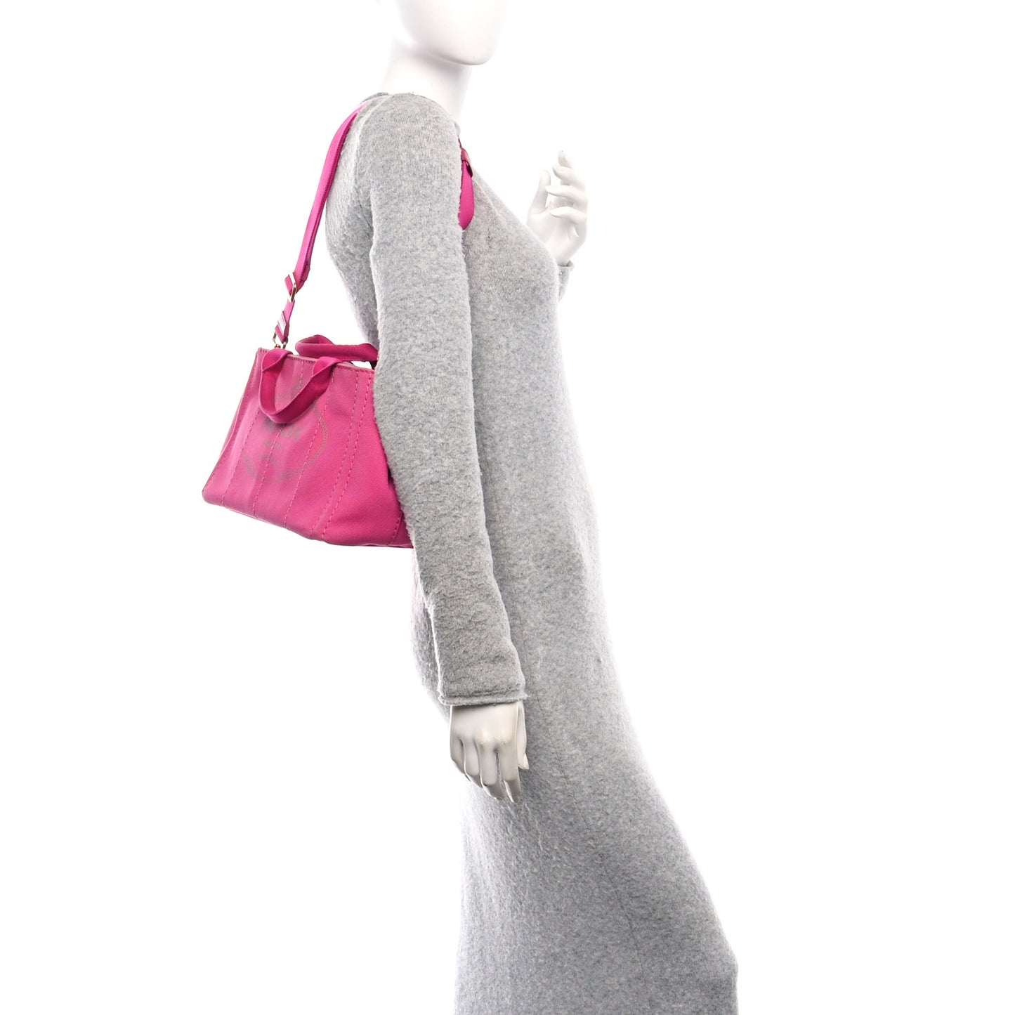 Canapa Small Logo Tote Peonia