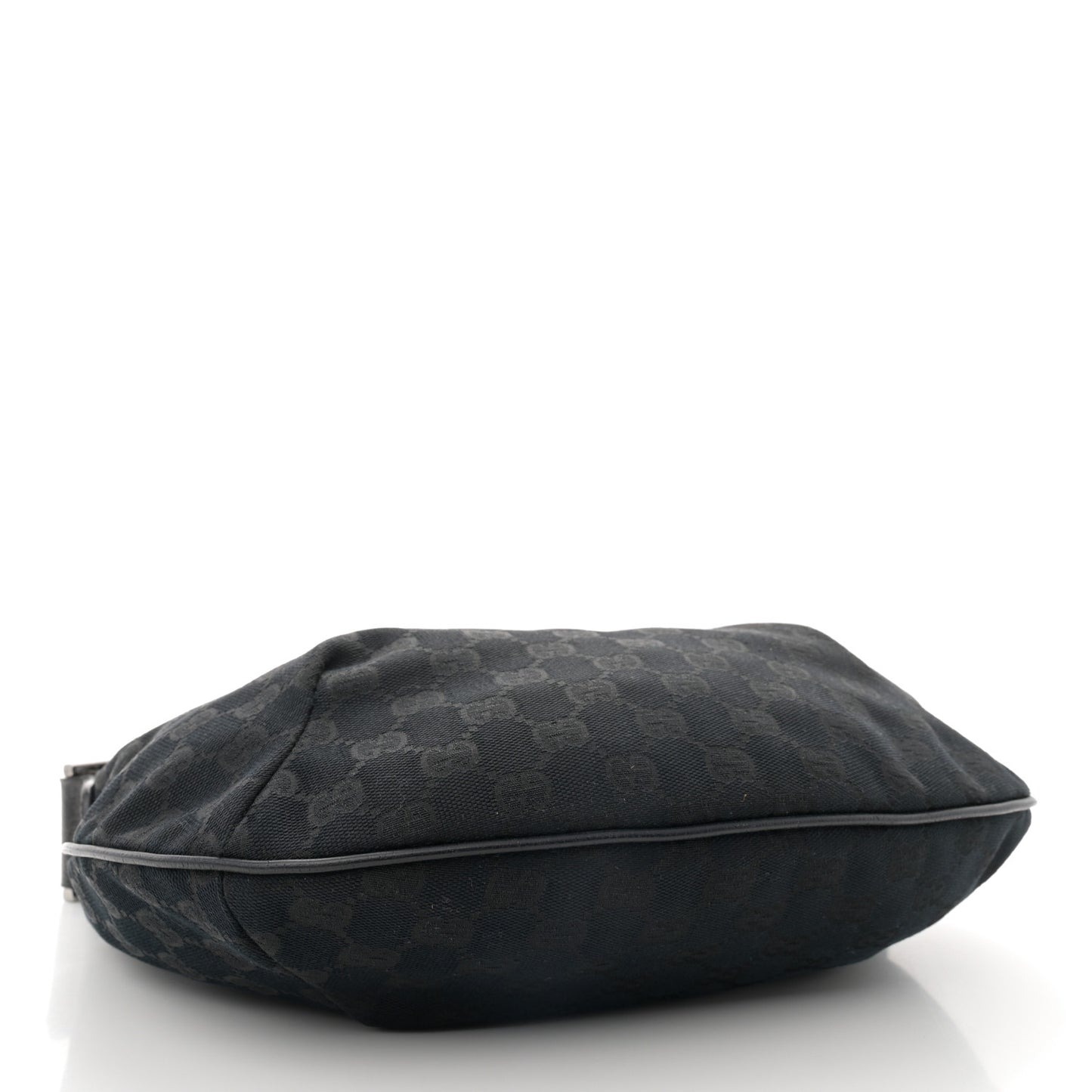 Monogram Medium Half Moon Hobo Black