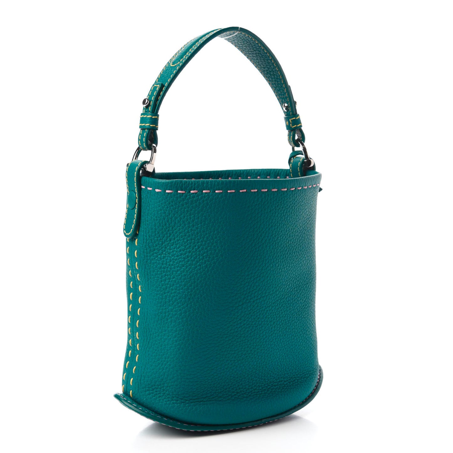 Taurillon Mini Pin Bucket Peacock