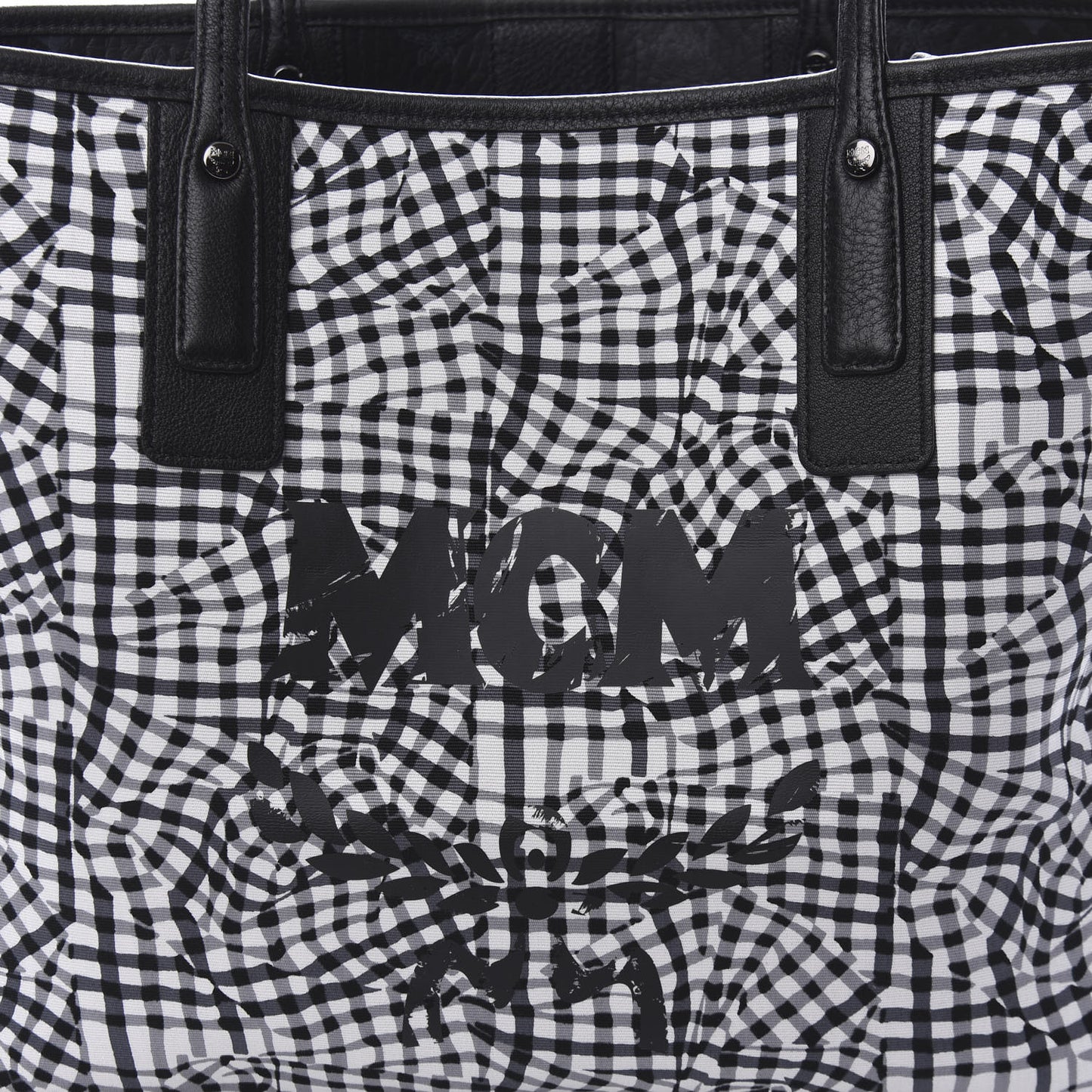 Visetos Medium Liz Reversible Shopper Tote Black