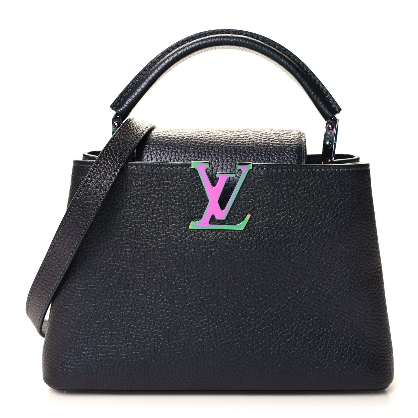 Taurillon Capucines BB Scarabeo Iridescent Black