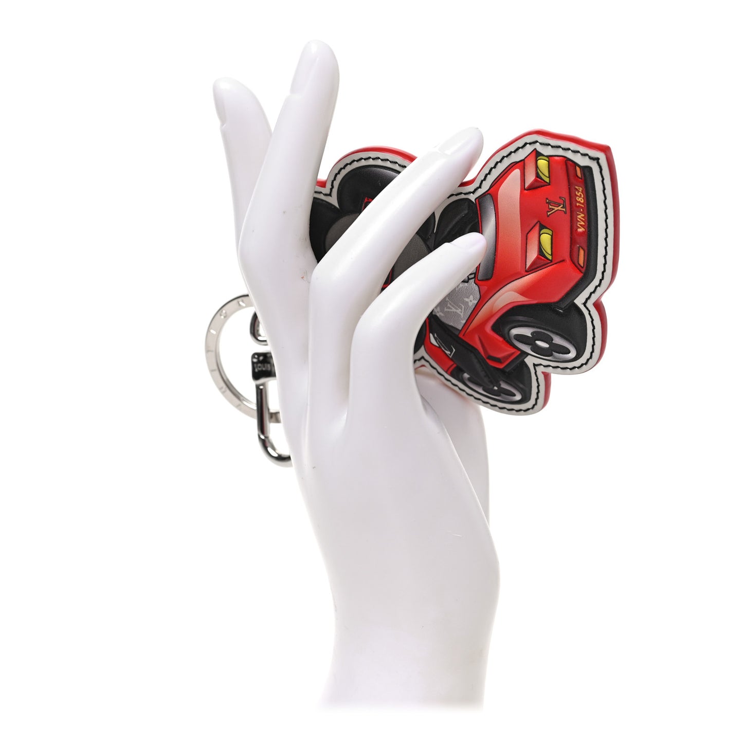 Monogram Eclipse Sporty Car Vivienne Bag Charm Key Holder Multicolor