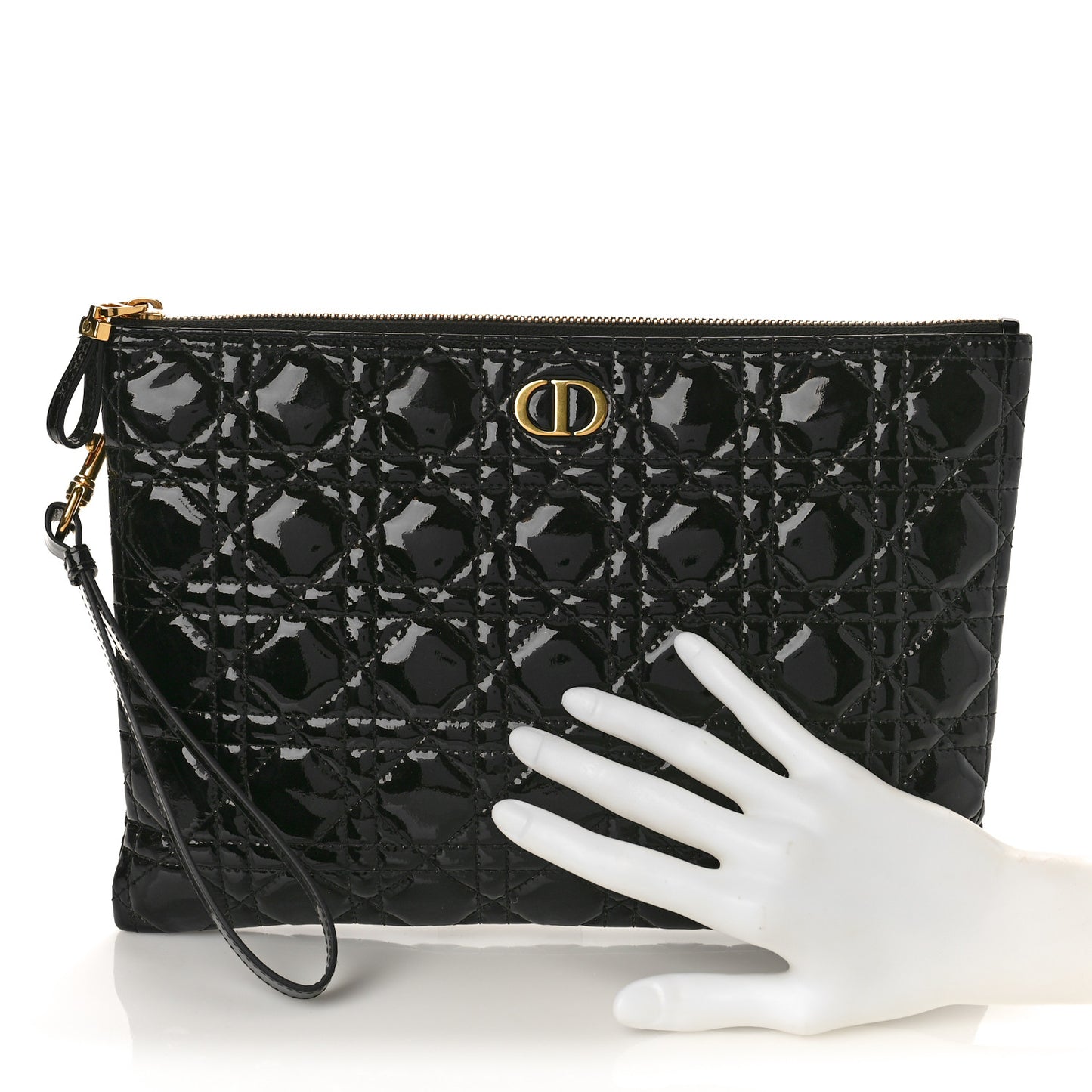 Patent Cannage Large Caro Daily Pouch Black
