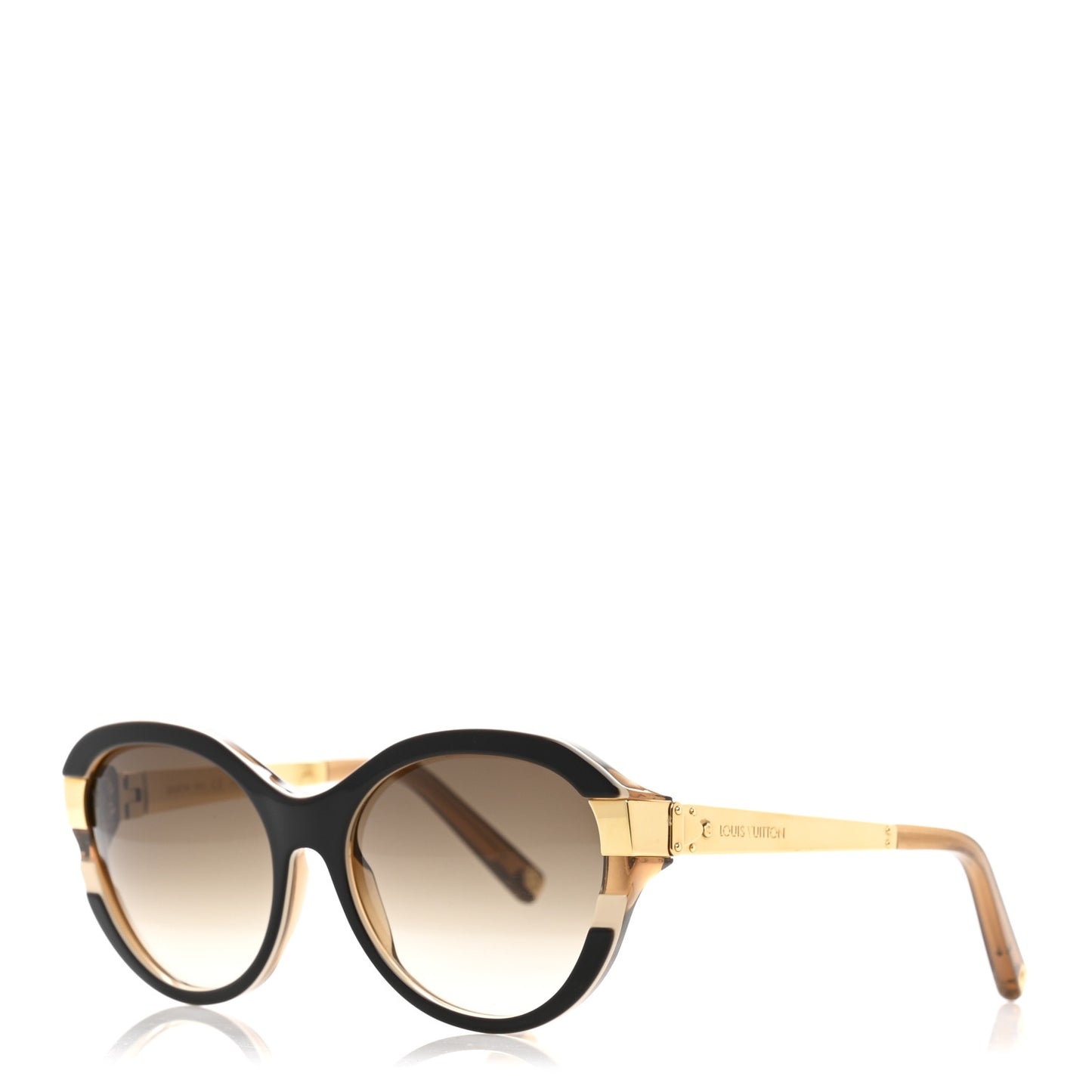 Petit Soupcon Cat Eye Sunglasses Z0487W Brown