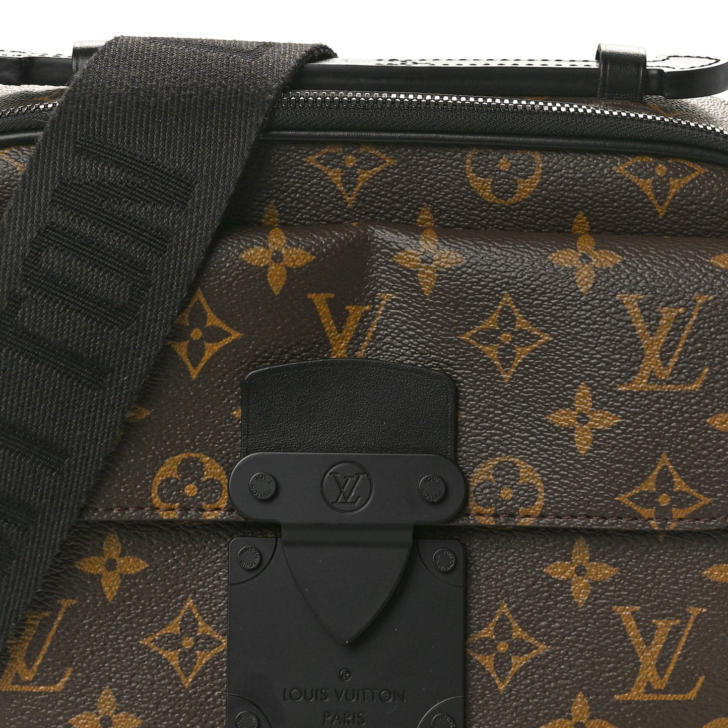 Monogram Macassar S Lock Messenger