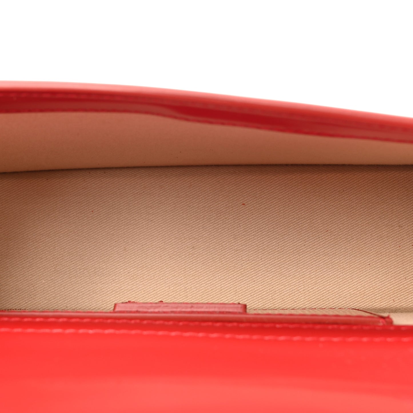 Glazed Calfskin Le Grand Bambino Red