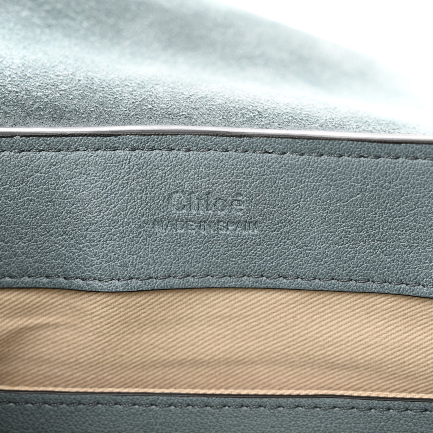 Calfskin Mini Faye Day Shoulder Bag Cloudy Blue