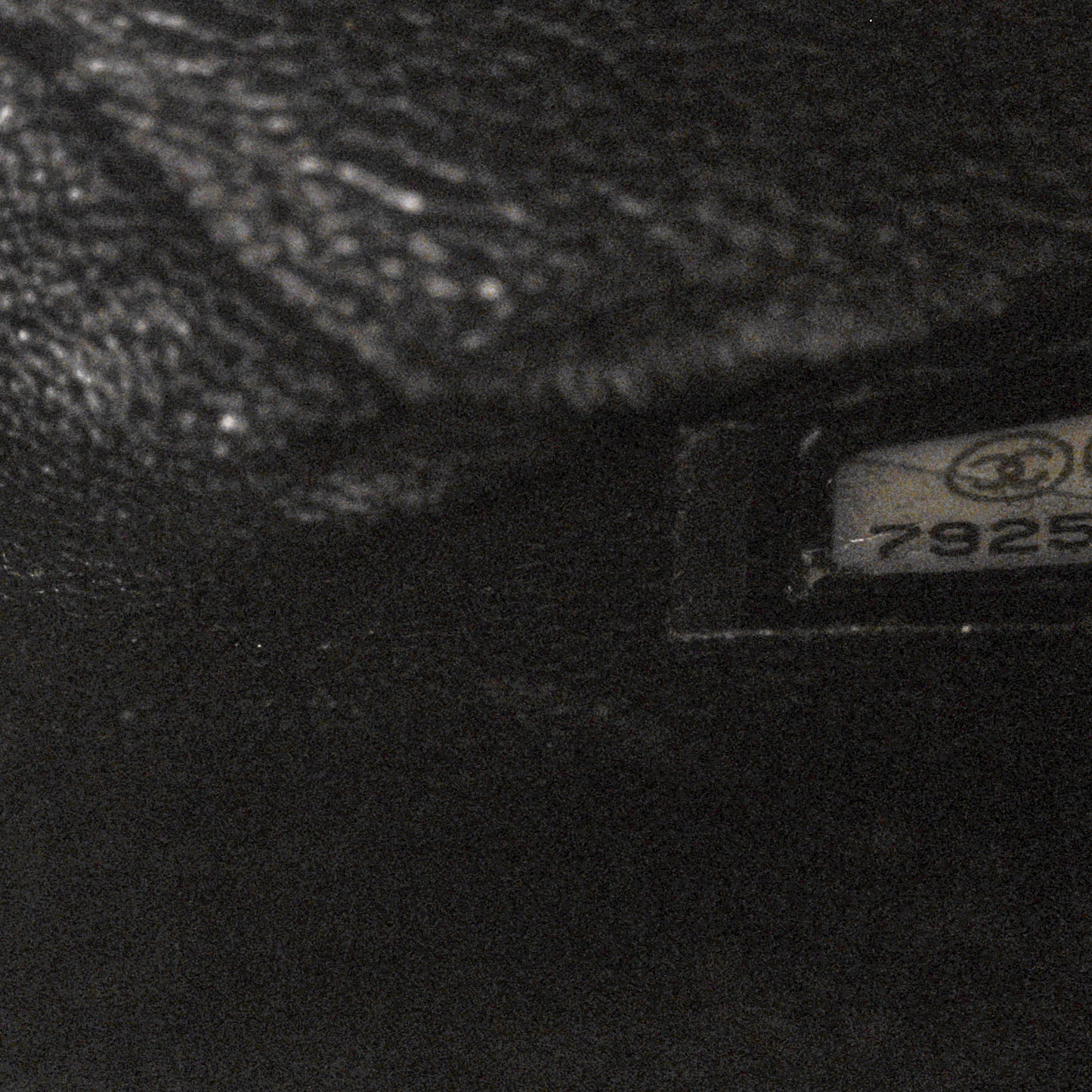 Caviar Quilted Medallion Tote Black