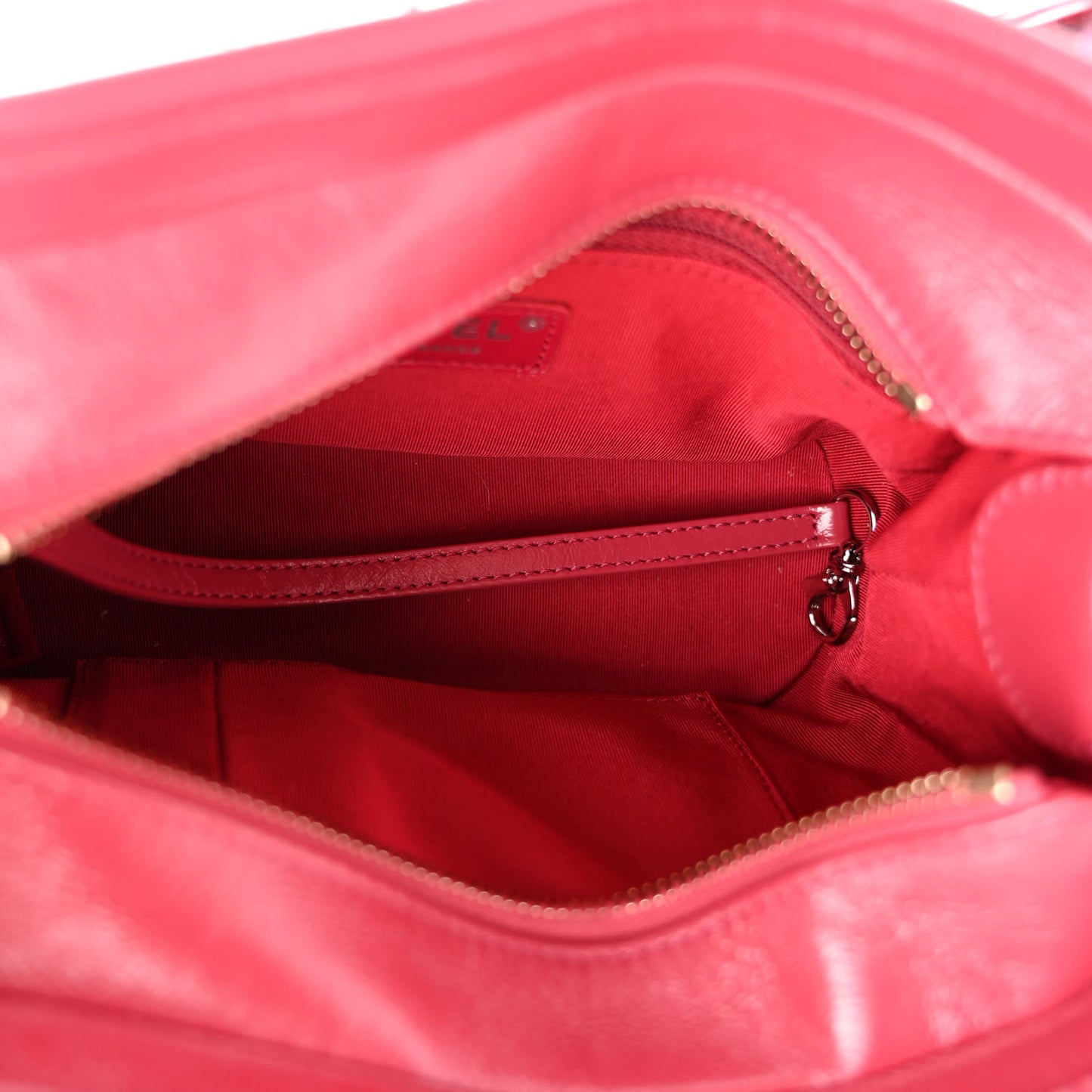 Tweed Calfskin Small Gabrielle Hobo Pink