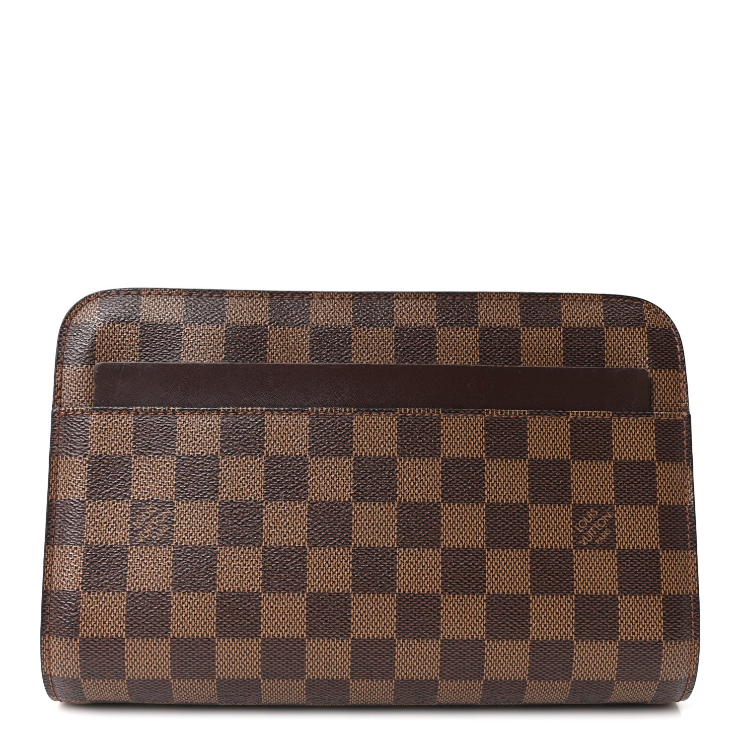 Louis Vuitton Damier Ebene Pochette Saint Louis Clutch 1842459