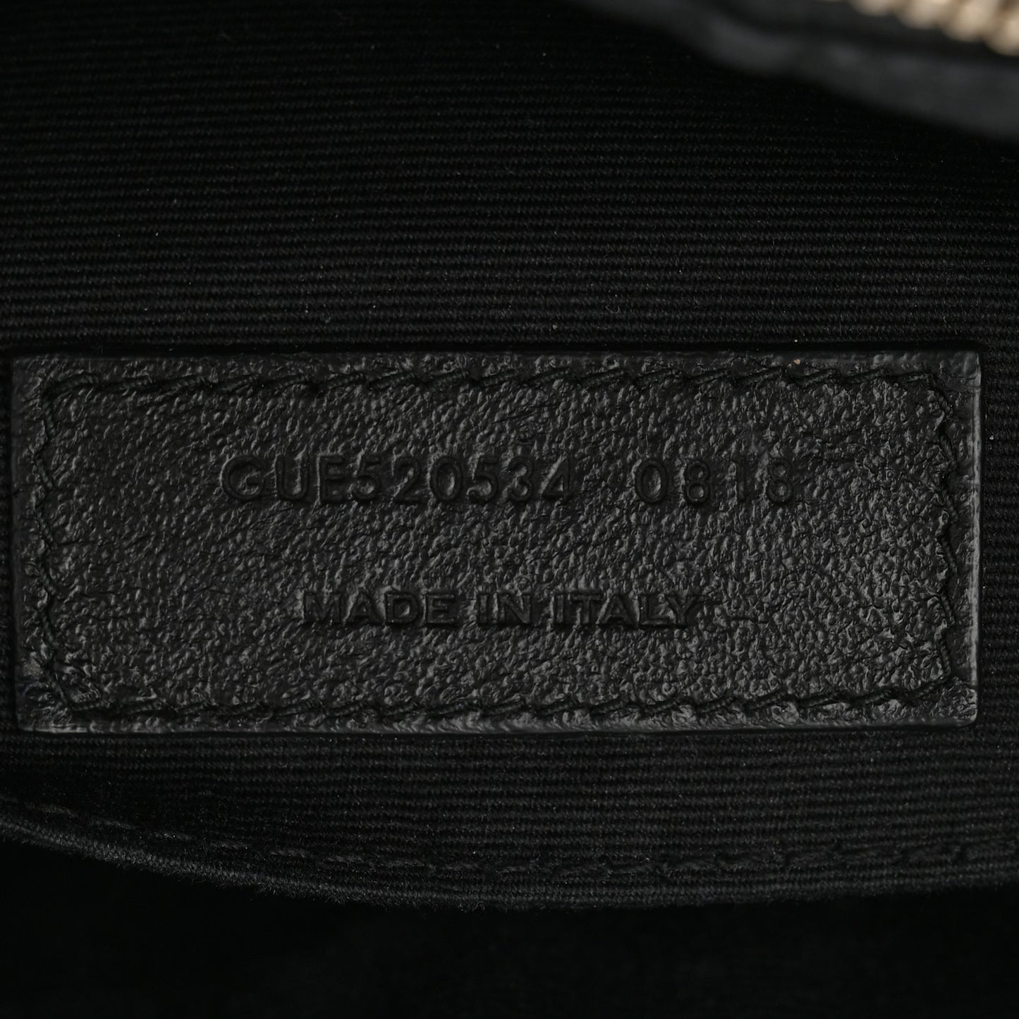 Calfskin Matelasse Monogram Lou Camera Bag Deep Marine