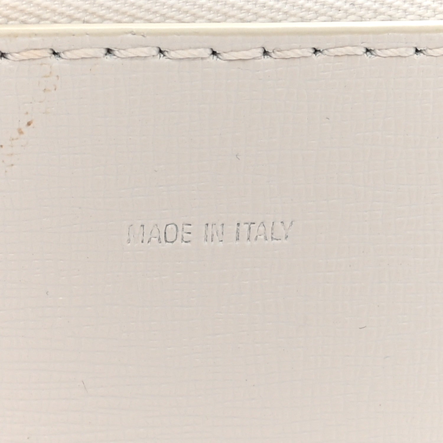 Off-White Saffiano Striped Mini Diag Binder Clip Bag White Black Red 7 of 12