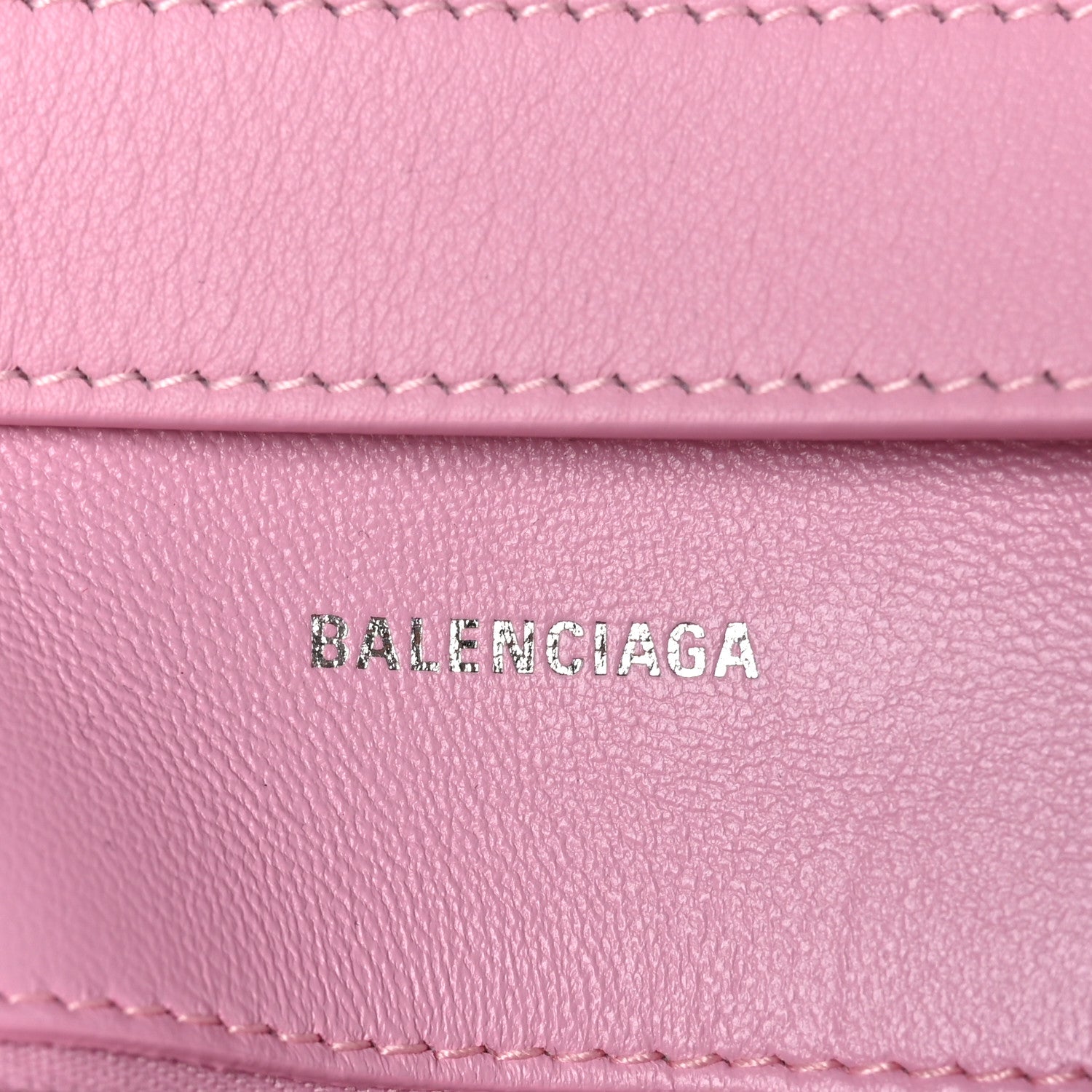 Balenciaga Semi Shiny Smooth Calfskin XS Downtown Shoulder Bag Candy Pink 6 of 9