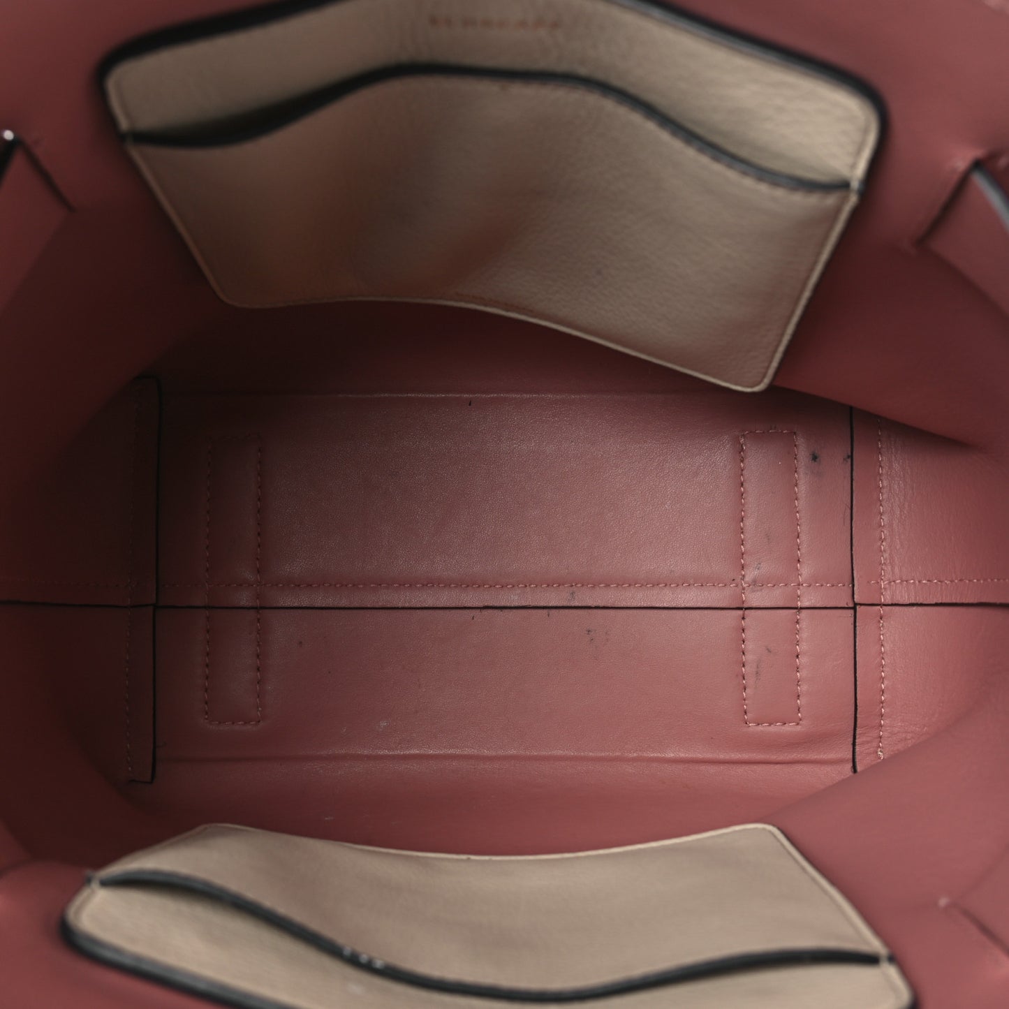 Marais Calfskin Small Belt Bag Limestone Dusty Rose
